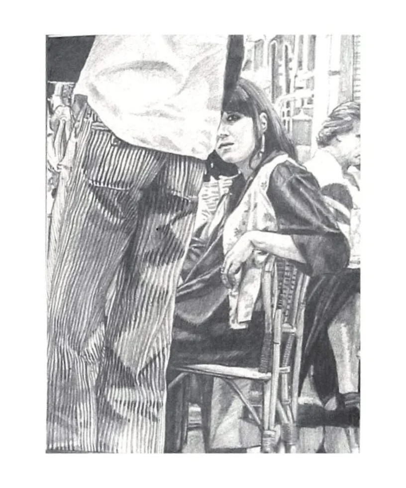 Attimo. Matite su carta, 1976