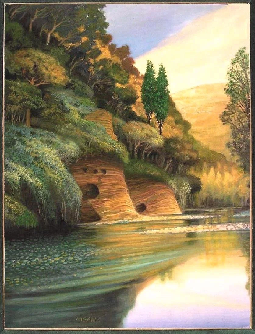 Un tempo lontano. Olio su tela, cm 60x80, 2010