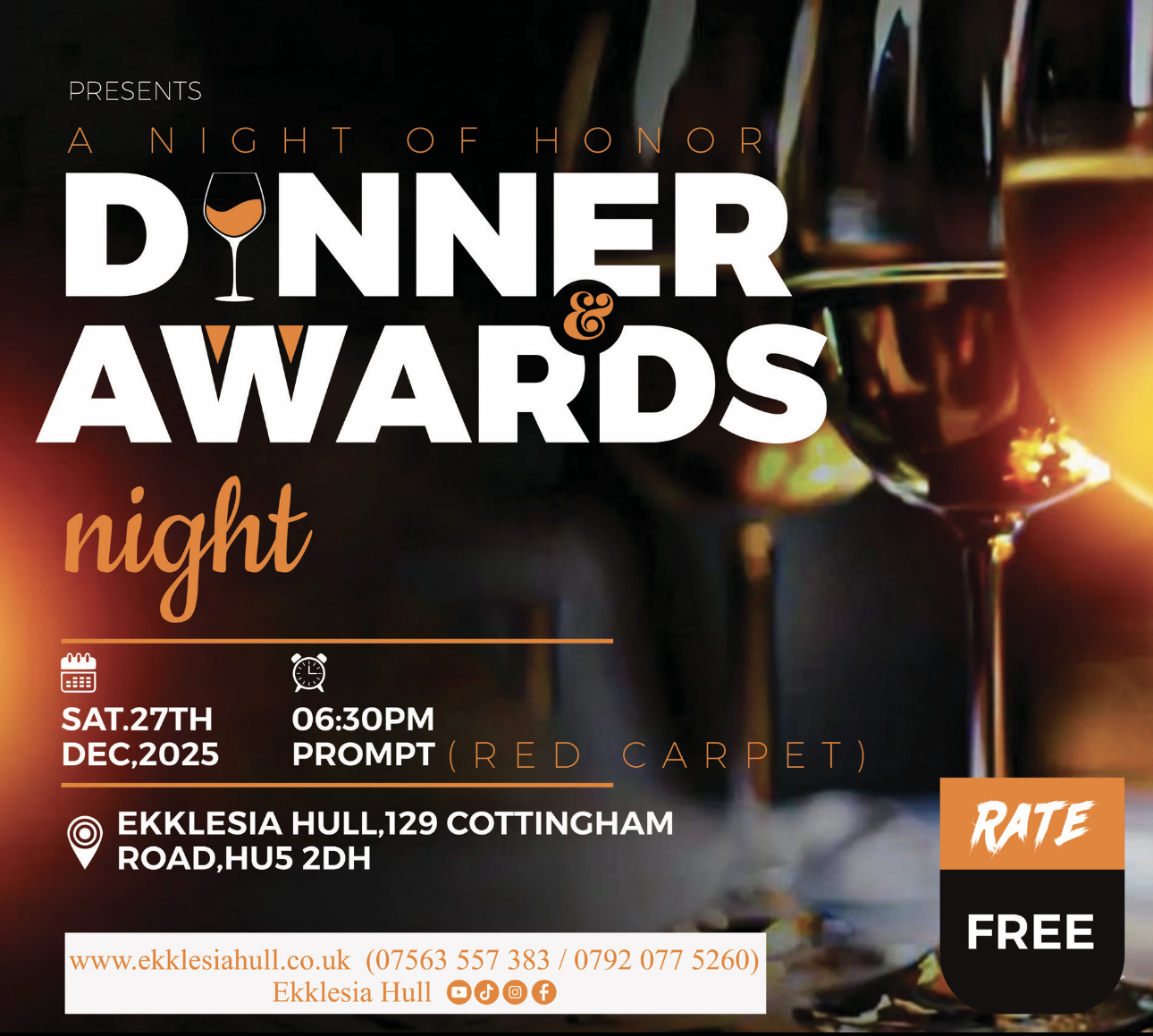 Dinner and Awards Night