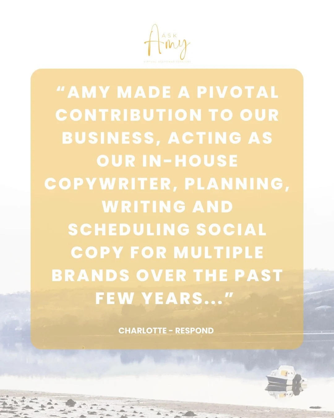 This testimonial made my day 🥹

Some people come into your life, and you just click.
Instant vibe. Right timing. Mutual trust from day one.

I&rsquo;m pretty sure we manifested each other into our worlds at just the right time 🤍

Charlotte needed s