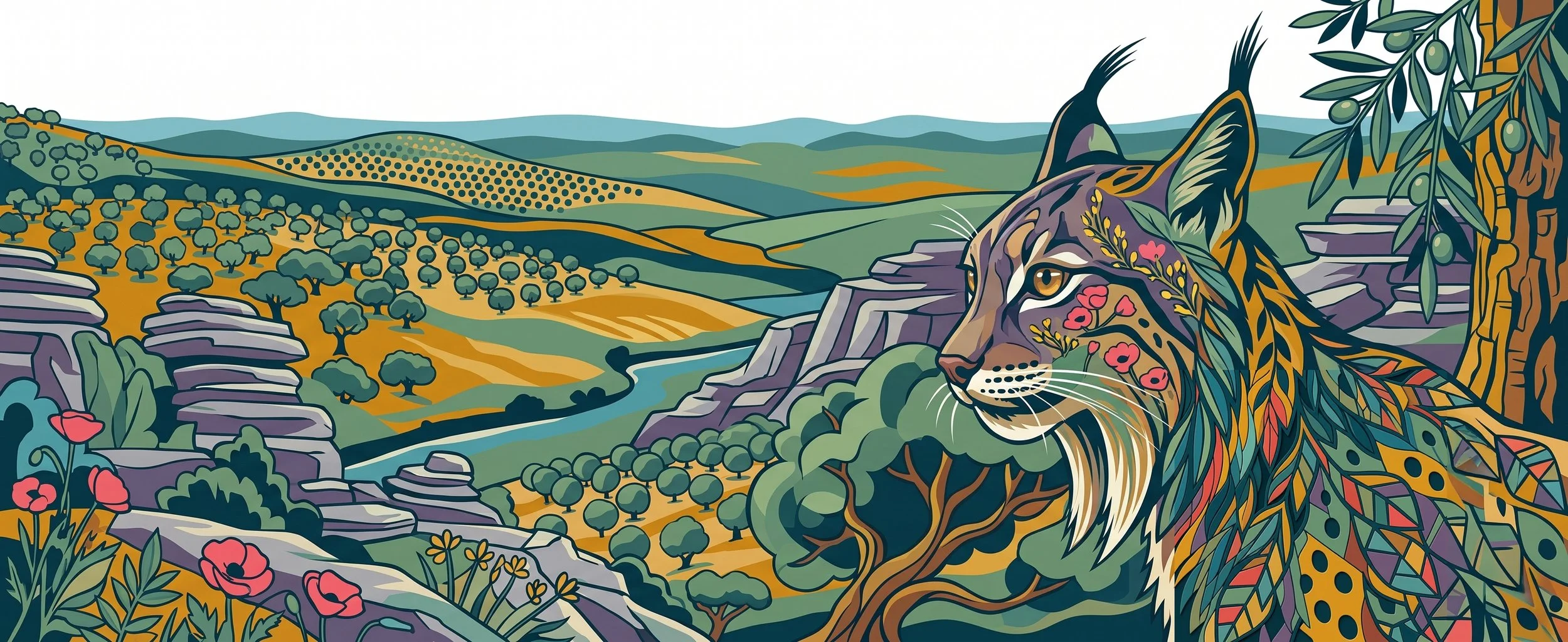 Banner image of a lynx