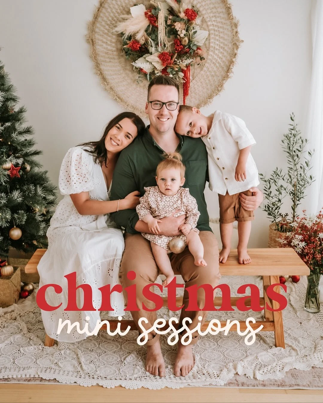 🎄 2025 Christmas Minis 🎄

This year there&rsquo;s twice the fun with two magical options to choose from to make your Christmas SPARKLE! ✨

Festive Vibes @ the Studio
Sunday 9th November
📍 Location: My dreamy natural light studio in Ocean Grove
💫 