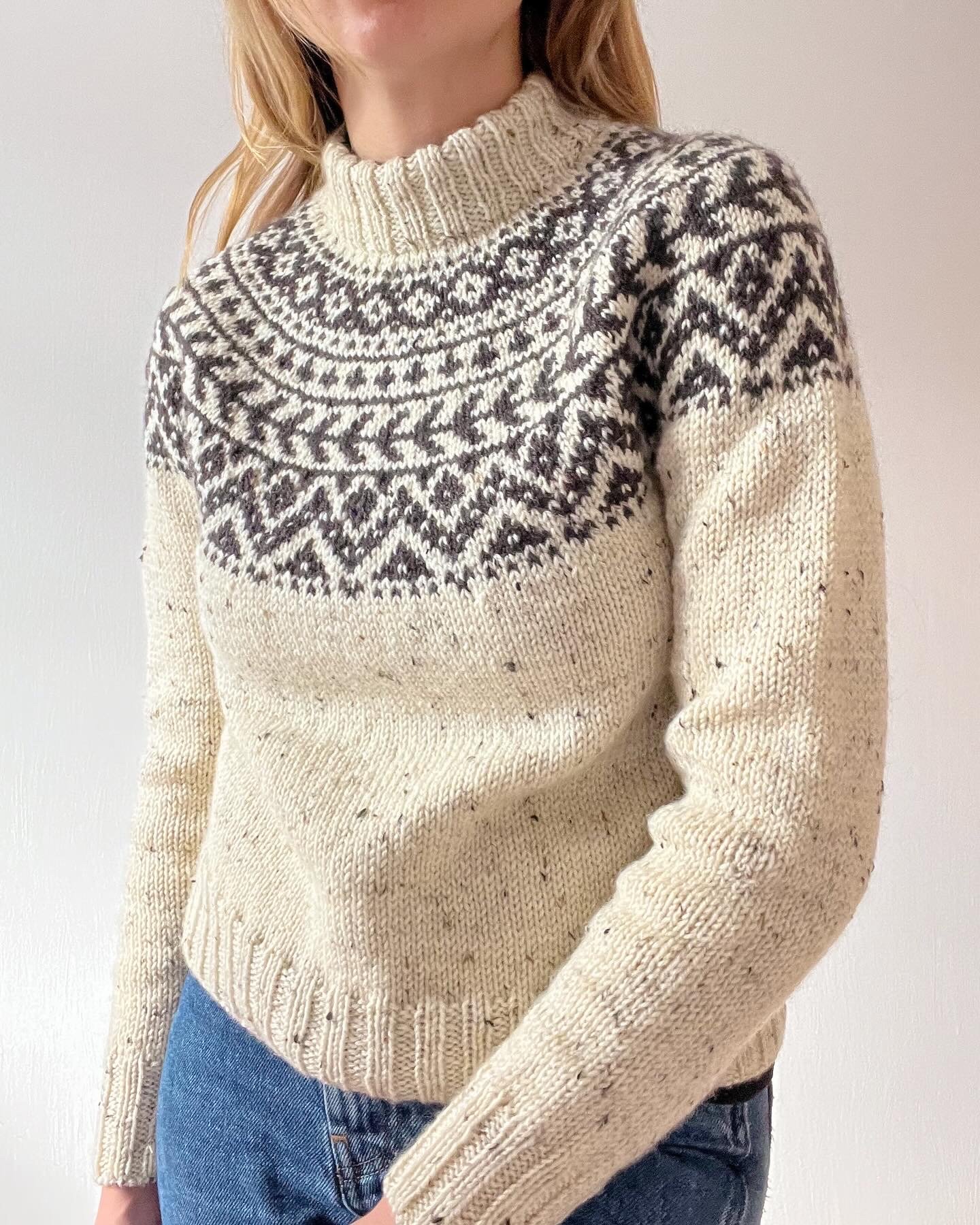Haze Sweater — The Knit Purl Girl