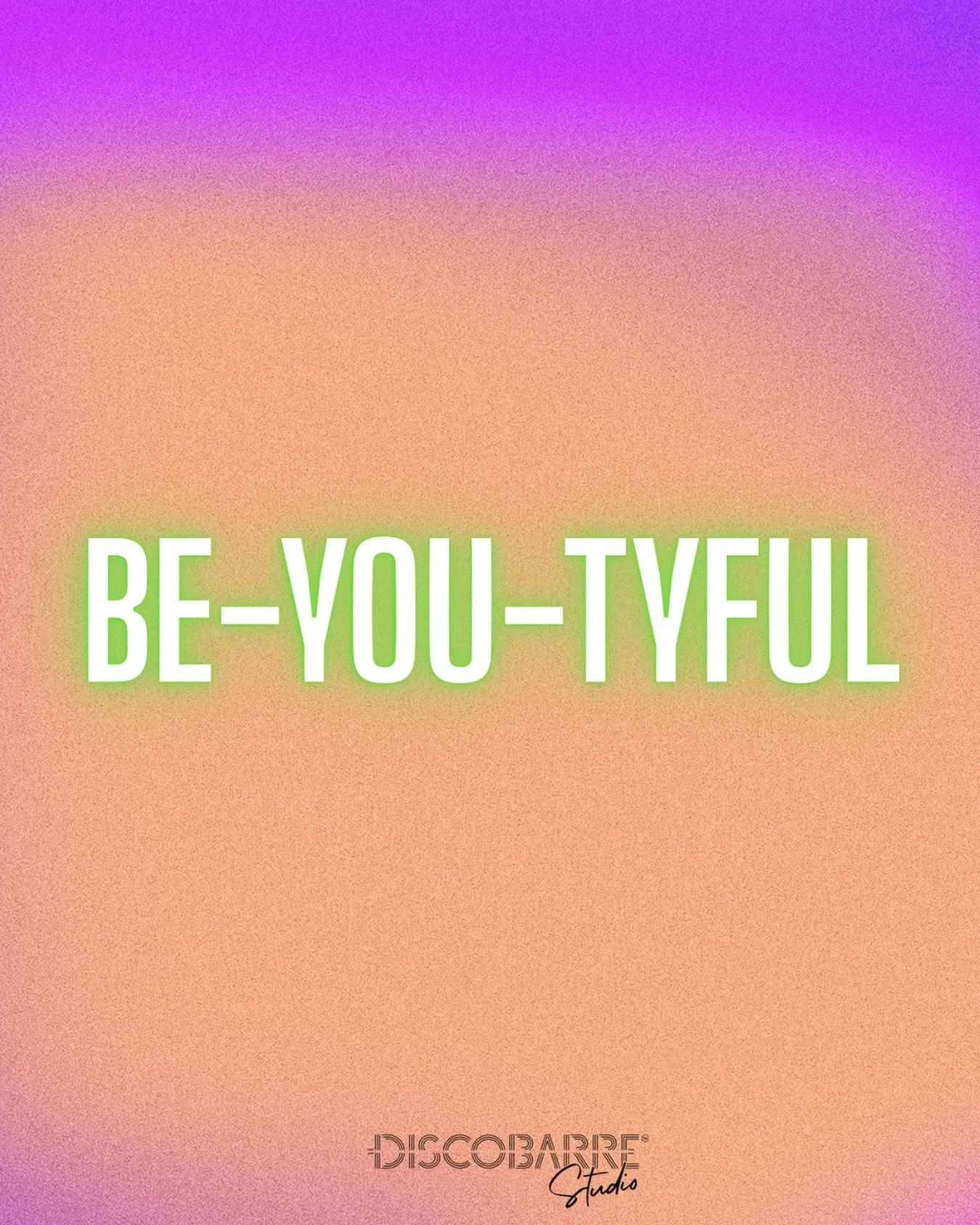 Happy Friday ❤️. Get out there in the sun (finally) and enjoy your be-you-tyful selves. #discobarre