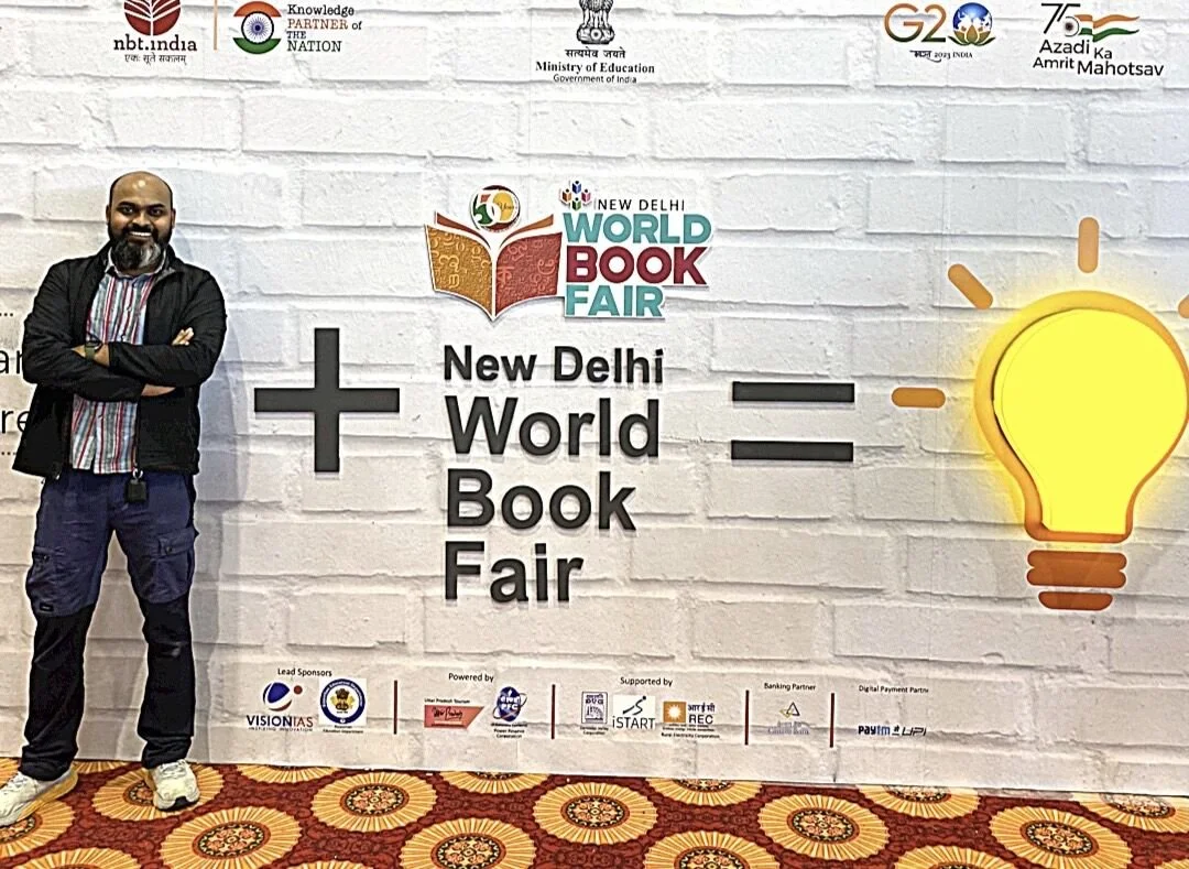 CuriousTitans- Visiting World Book Fair 2023 - New Delhi