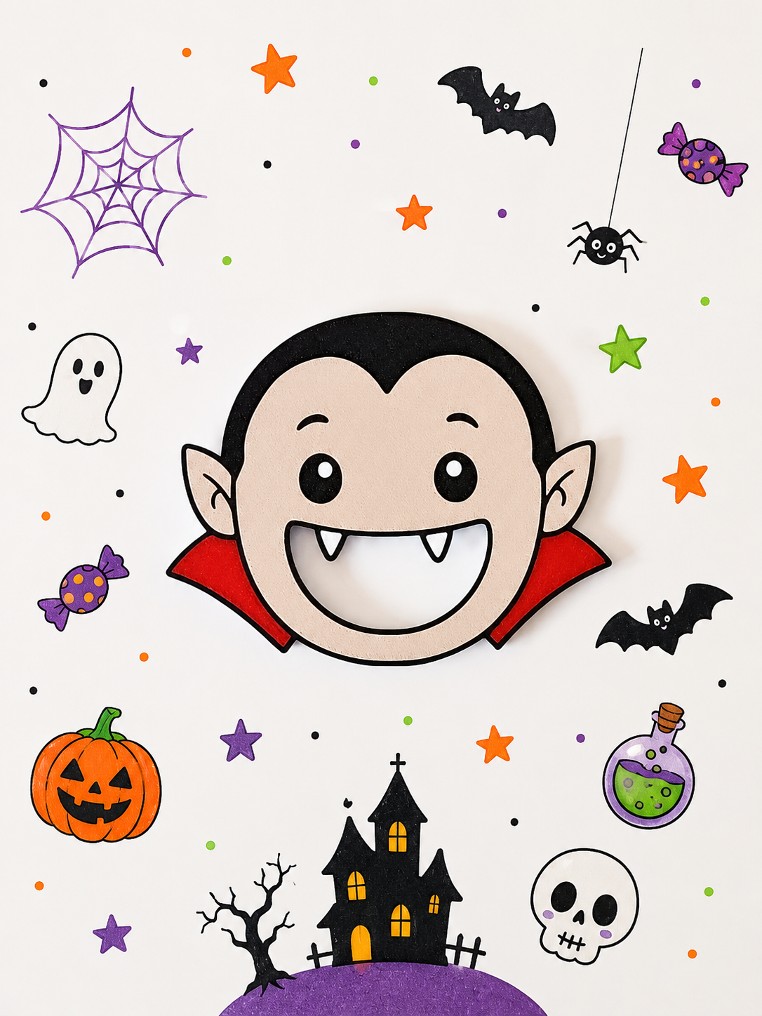 Bouche gourmande vampire