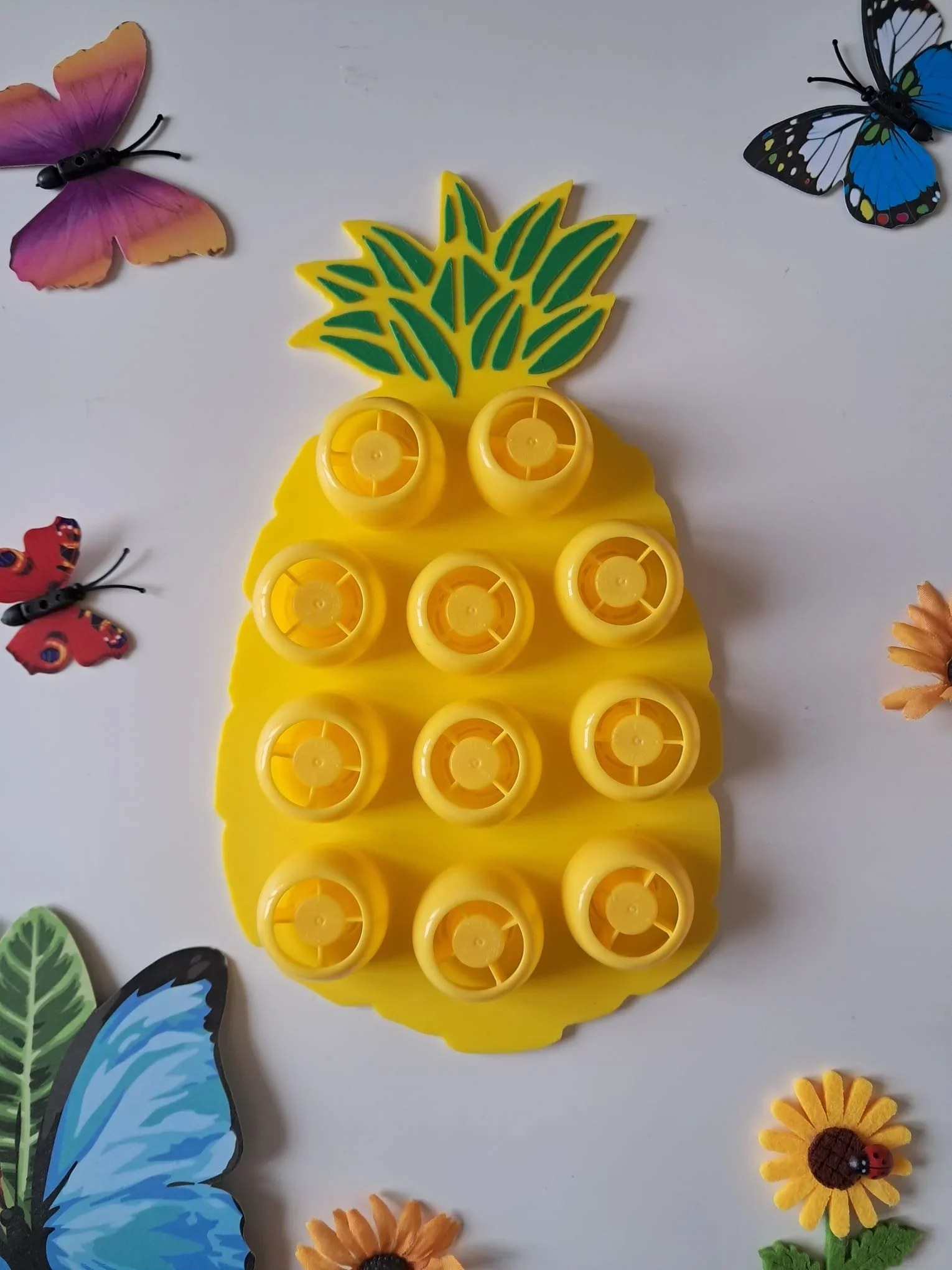 🍍 Plateau bio sensoriel Ananas à picots
