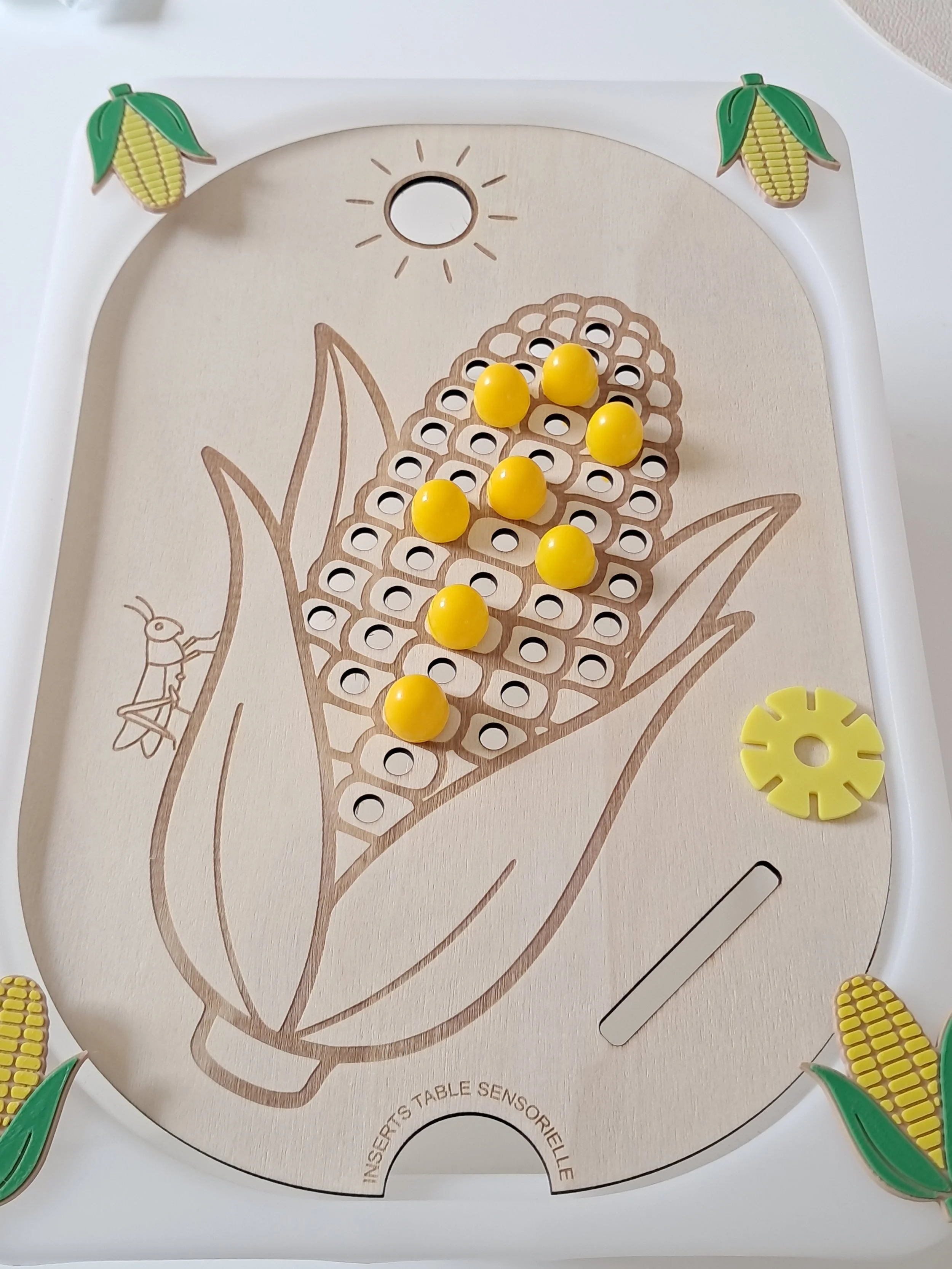 Insert pegboard pour petit trofast Epis de maîs