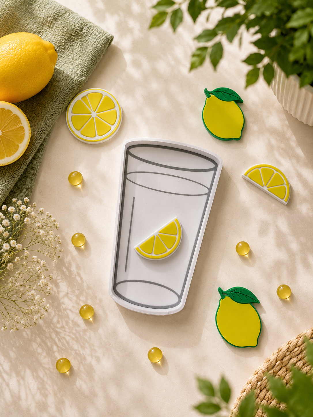 Plateau bio sensoriel Verre à boire