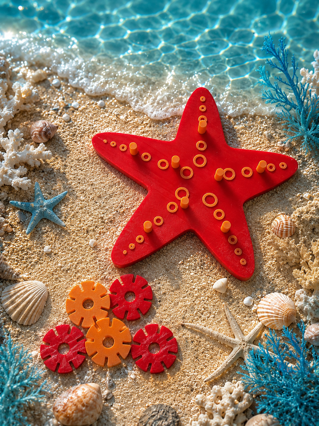 Etoile de mer pour connecteurs