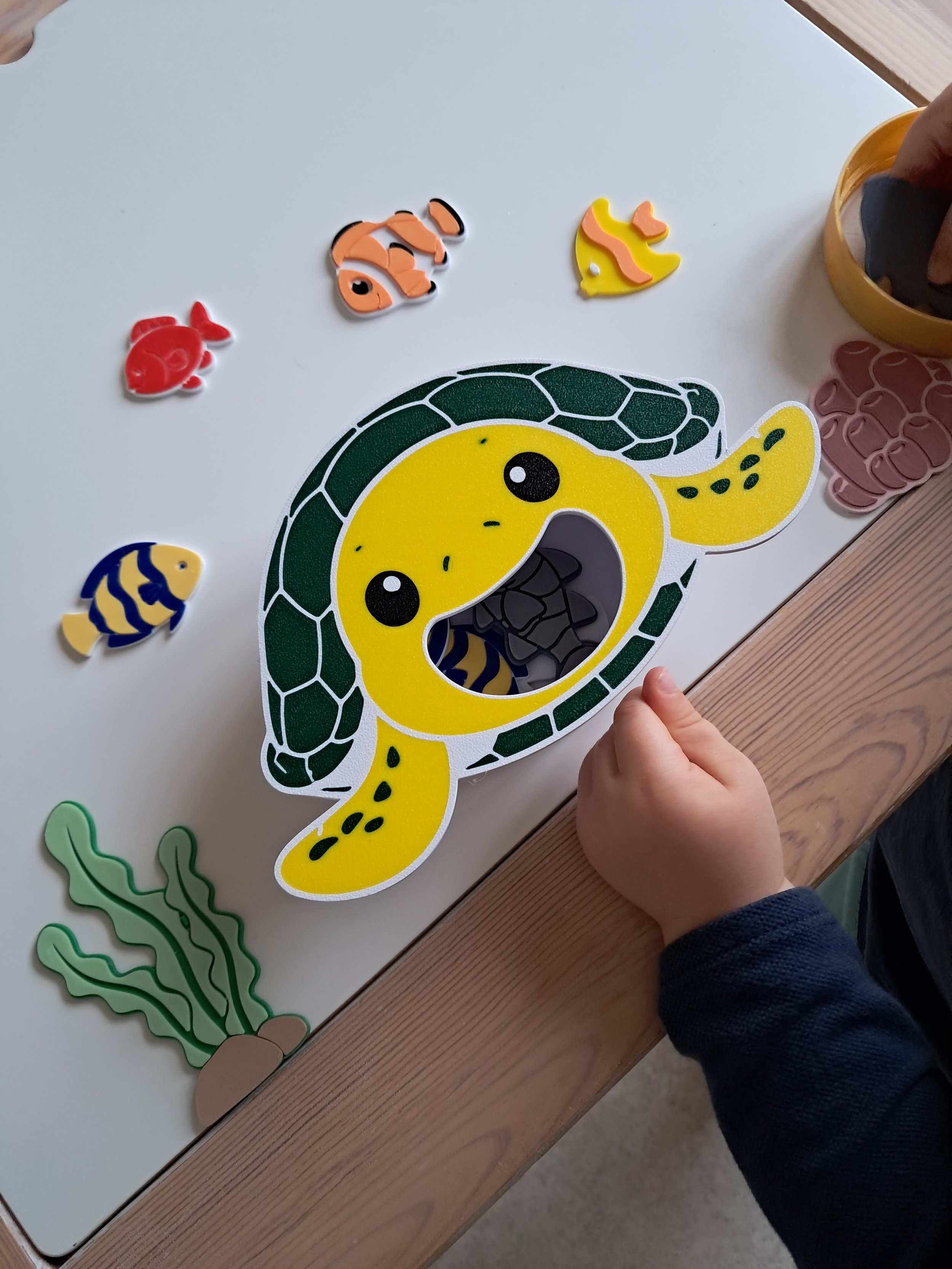 Plaque Tortue bouche gourmande