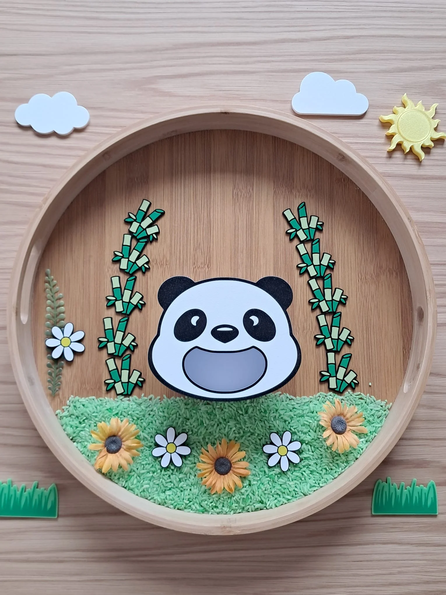 Panda bouche gourmande