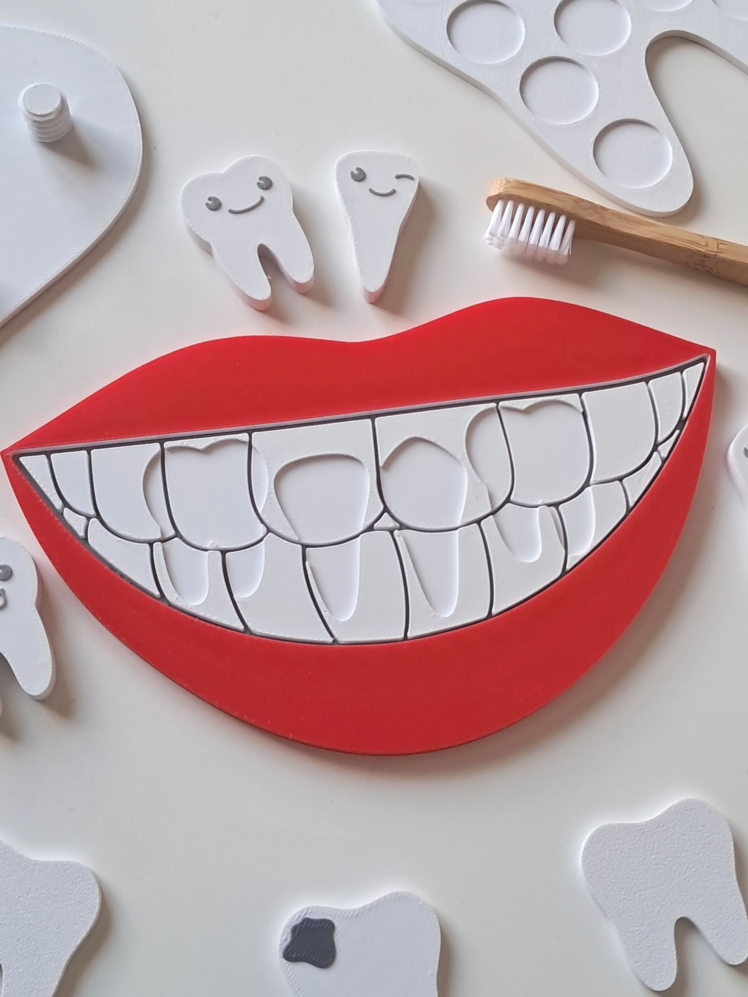 🦷 Puzzle éducatif bouche & dents