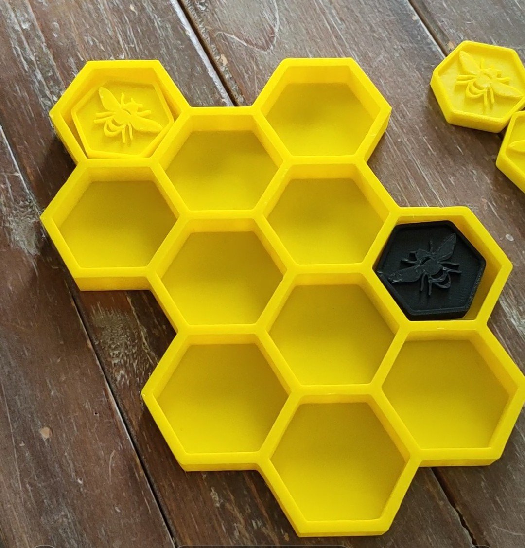 Plateau bio sensoriel Alvéoles nid d'abeilles