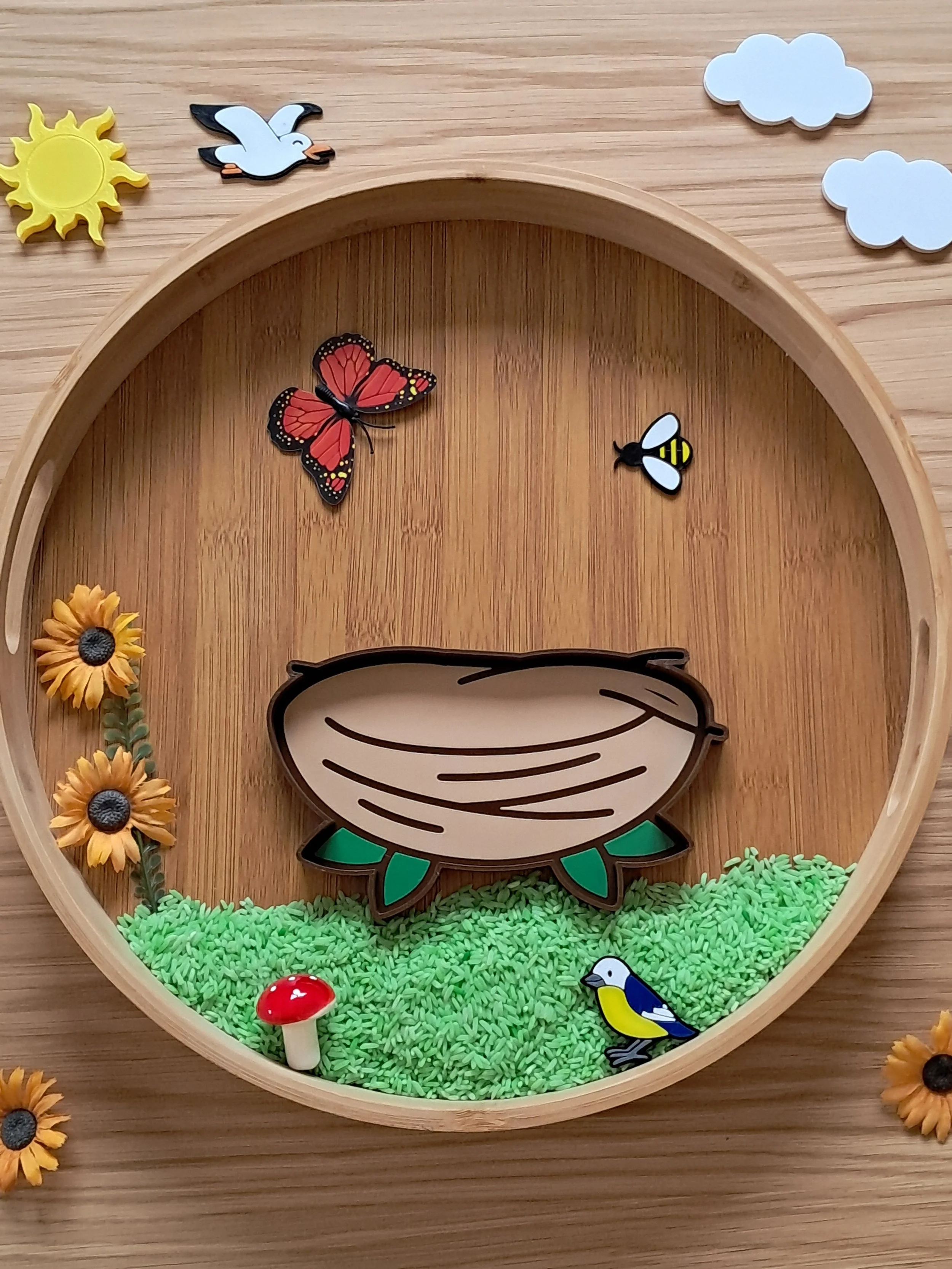 Plateau sensoriel Nid d'oiseau