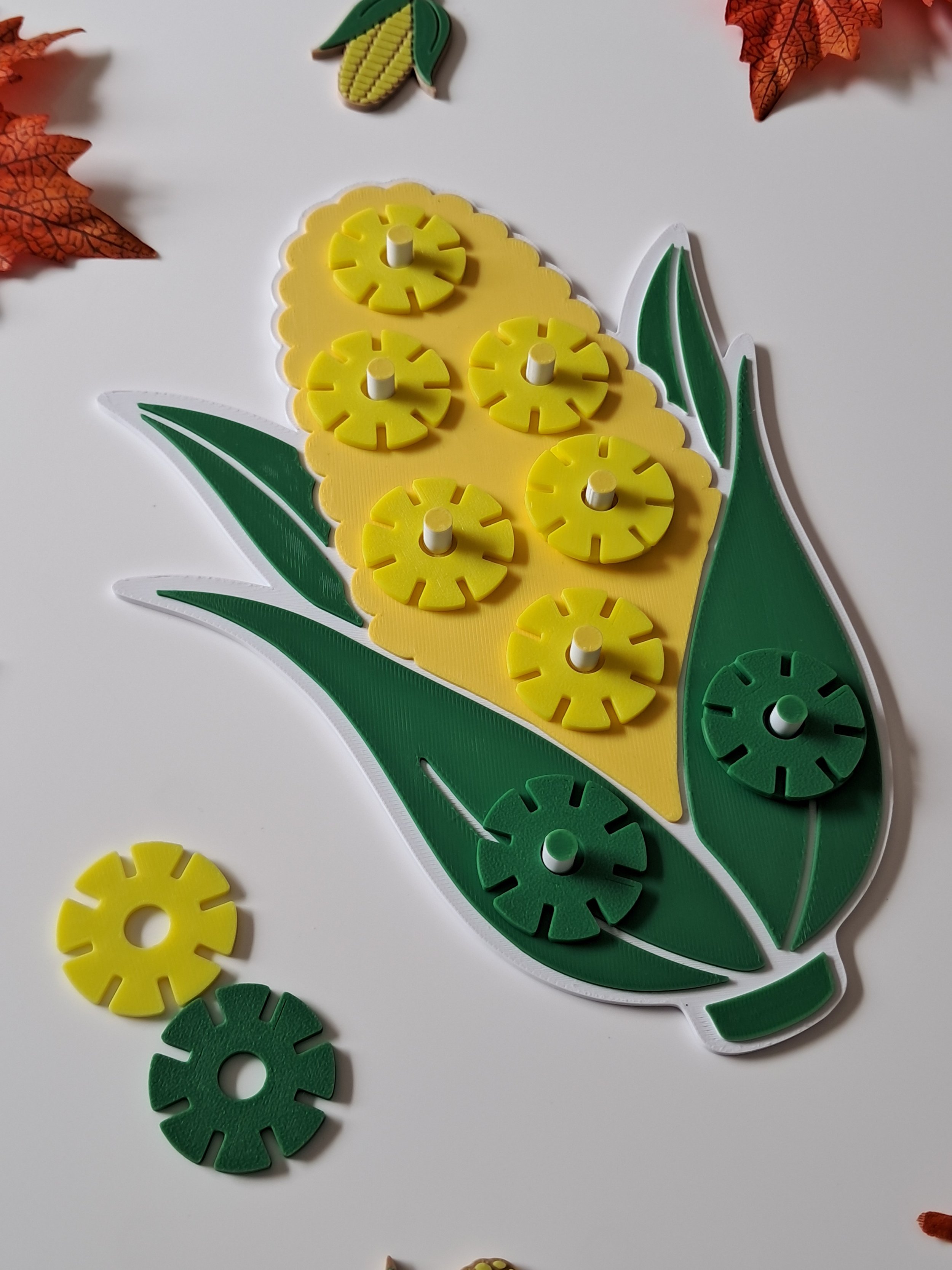 Plaque sensorielle épis de maîs à picots pour connecteurs