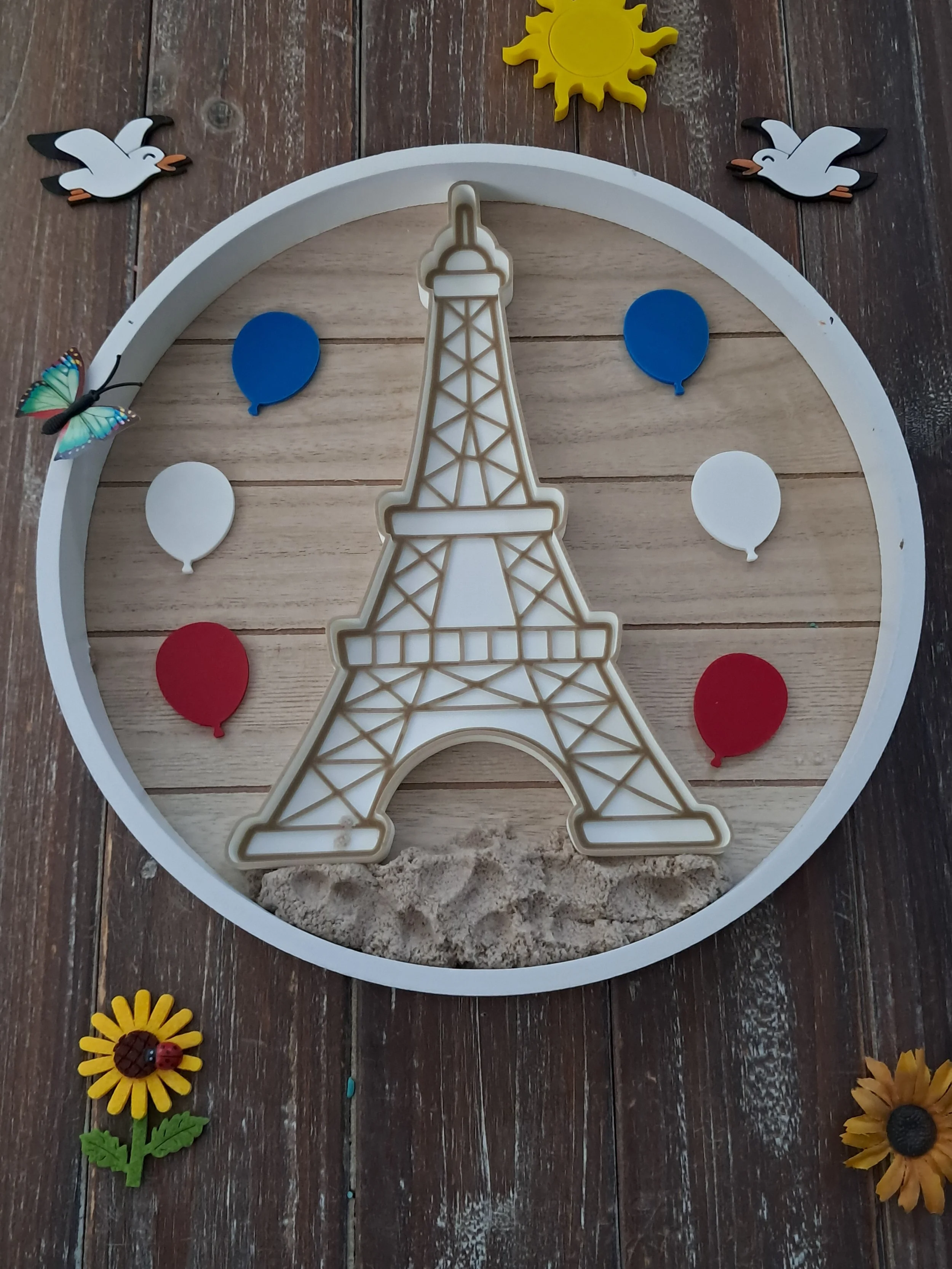 Plateau sensoriel La dame de Fer monument de Paris