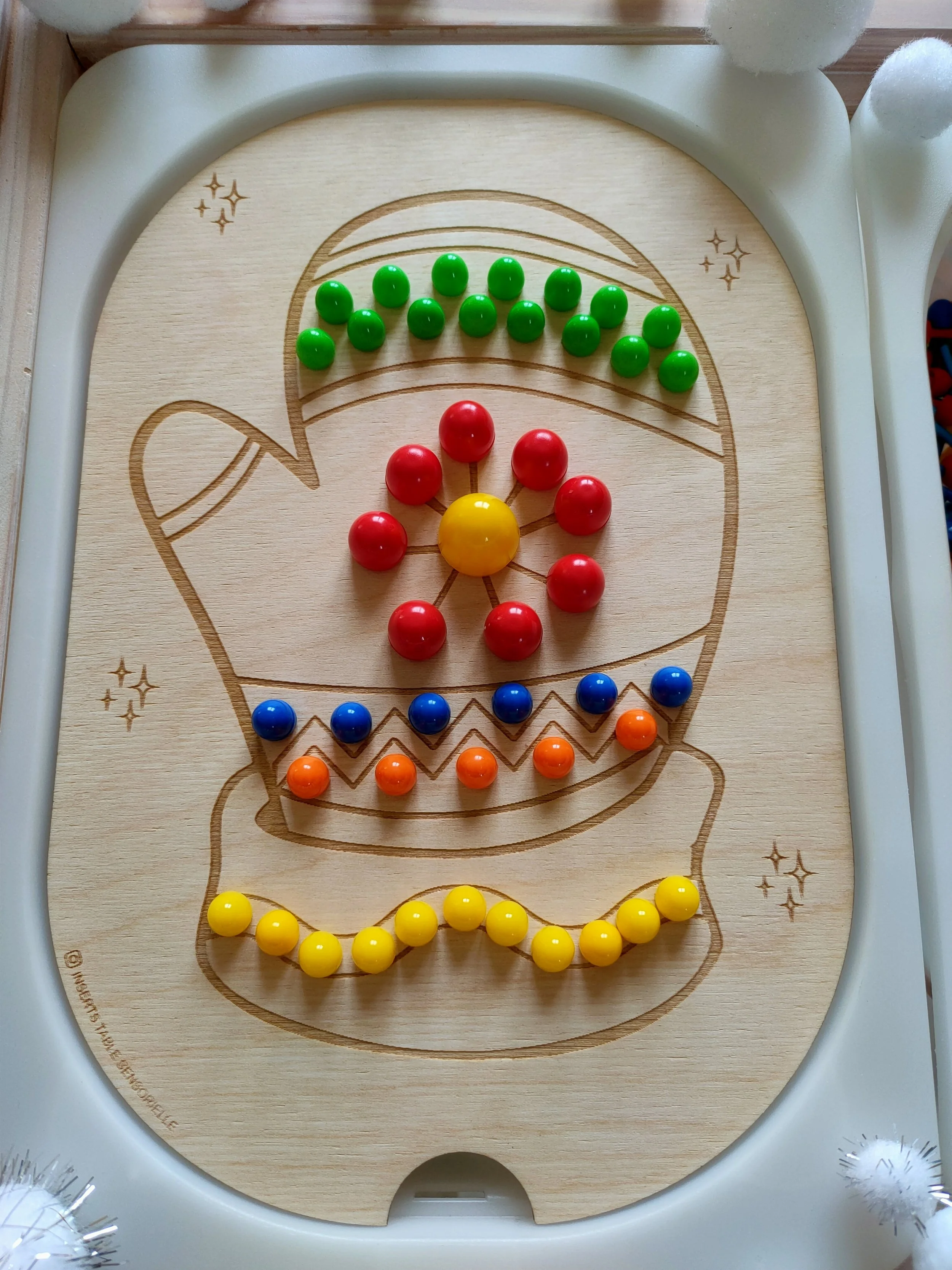 PETIT COUVERCLE INSERT PEGBOARD MOUFLE