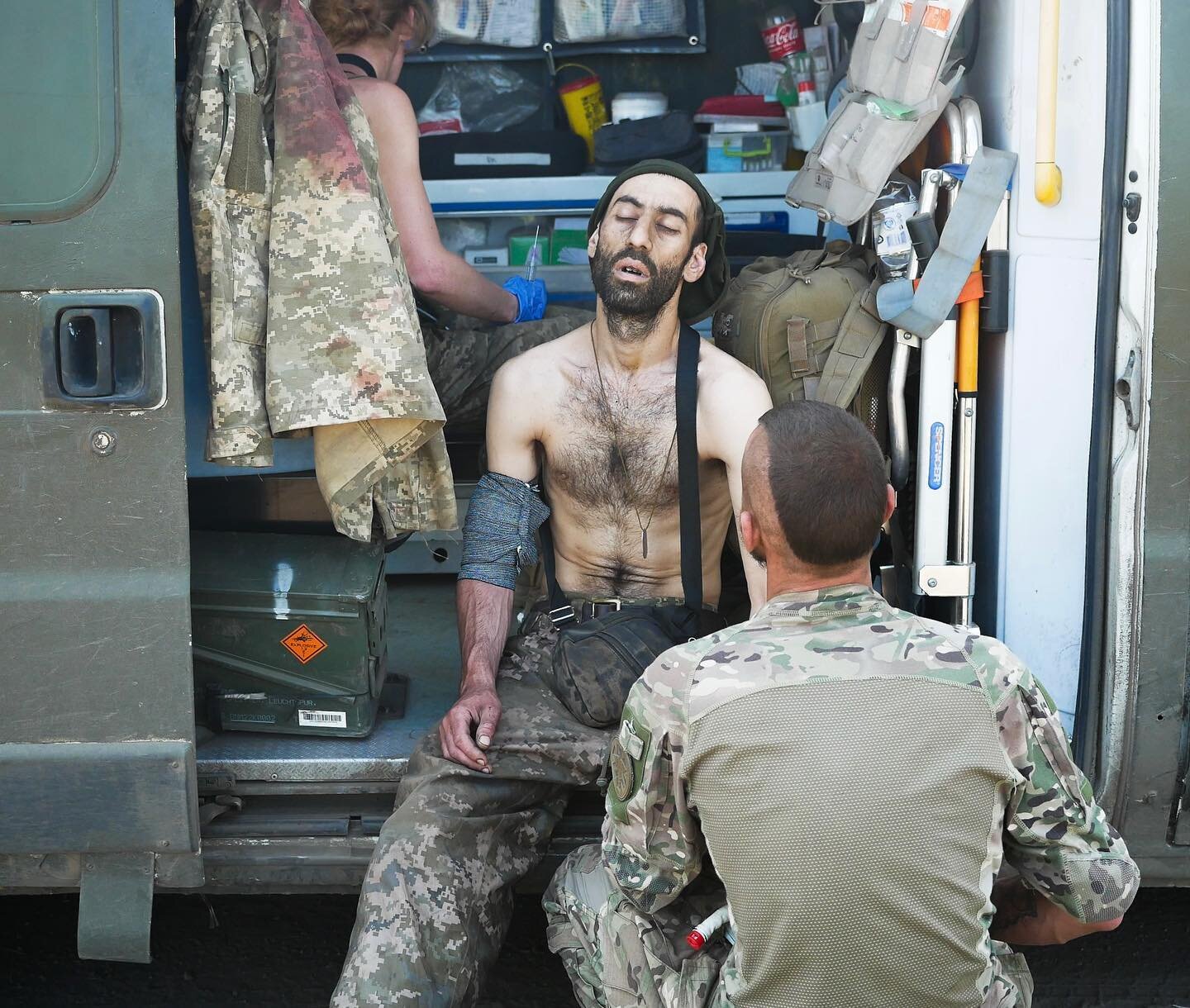 Wounded on the front

Southeastern Ukraine | June 19