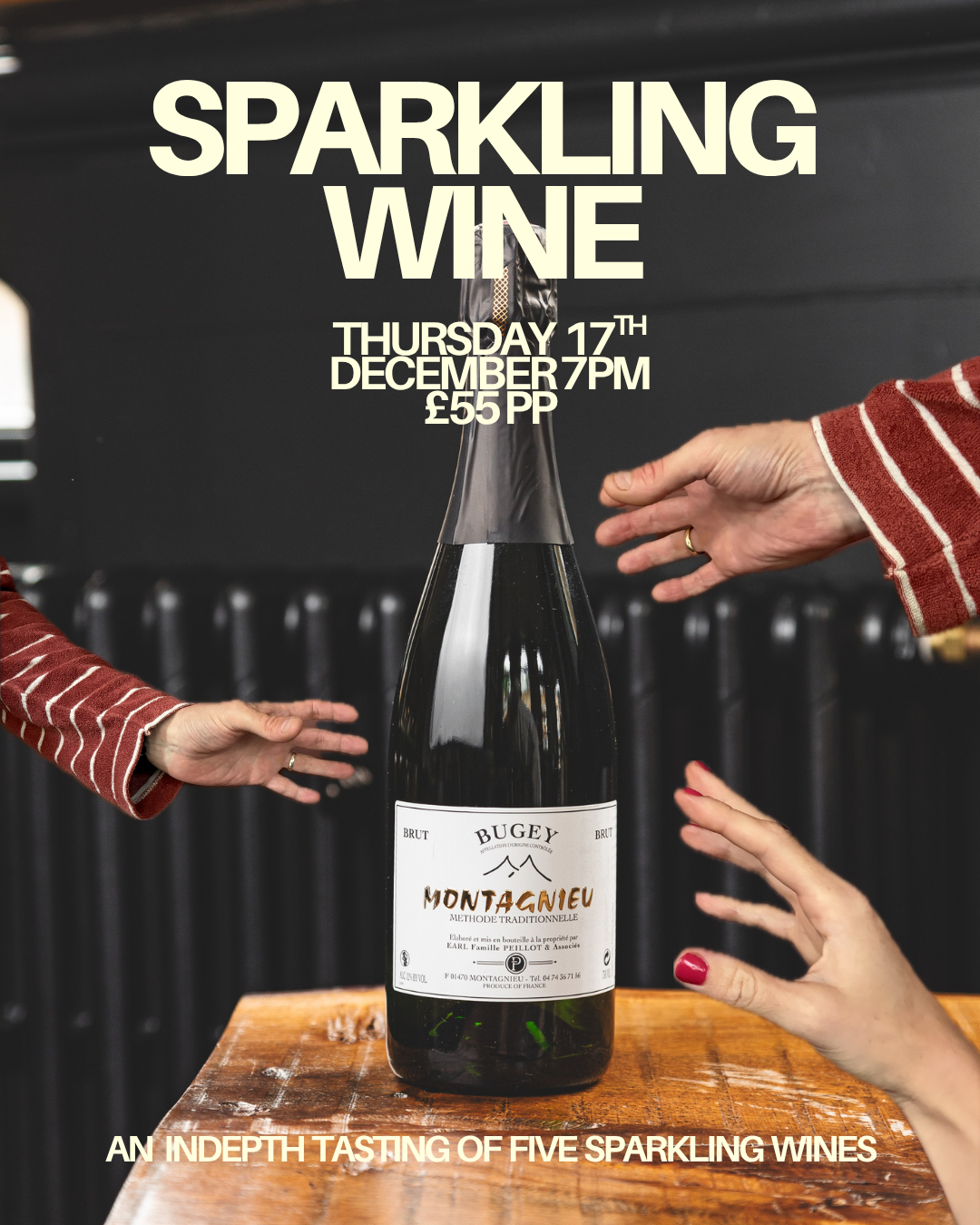Sparkling Wine Masterclass - 17th December