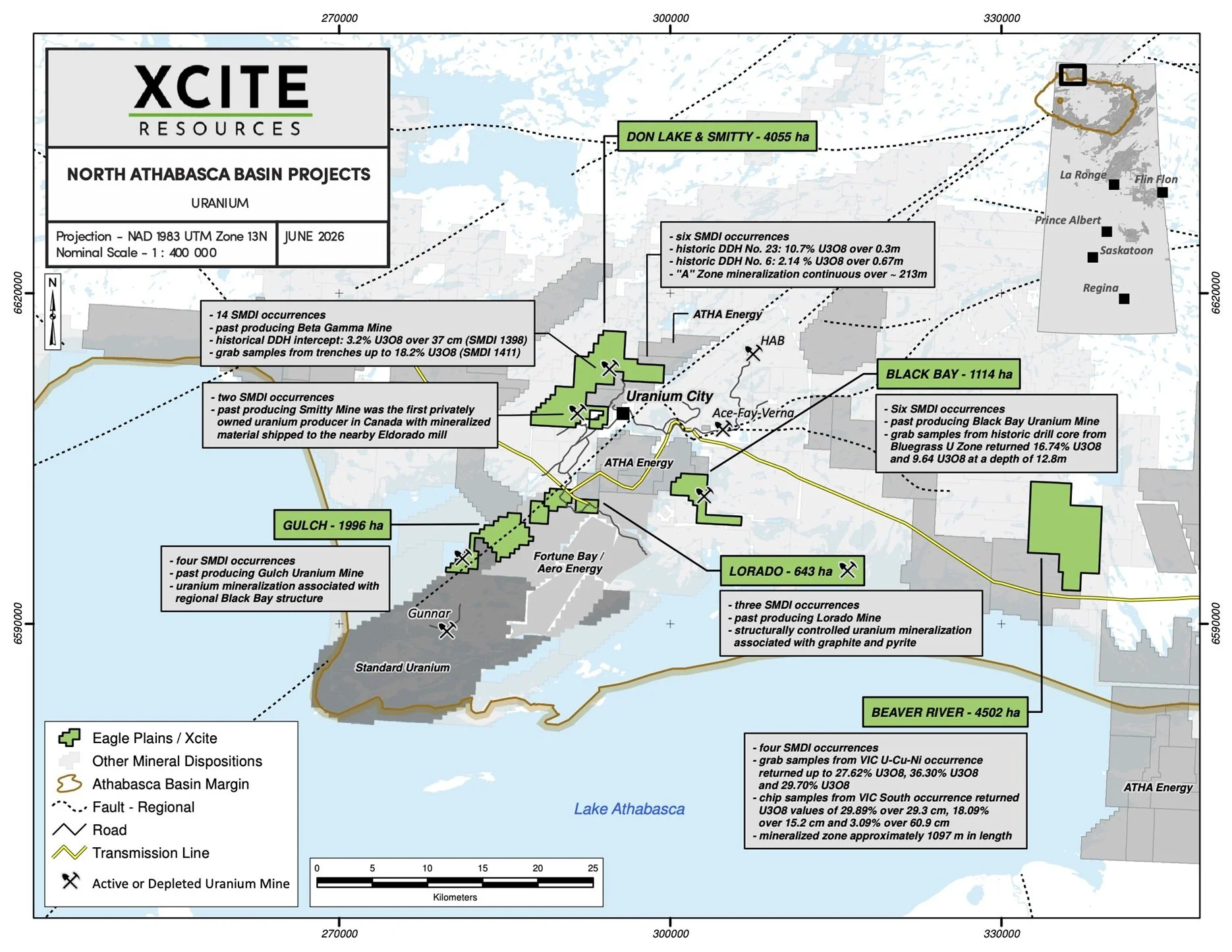 Xcite Uranium - anomalous radioactivity at Don Lake drives a doubling of the shares
