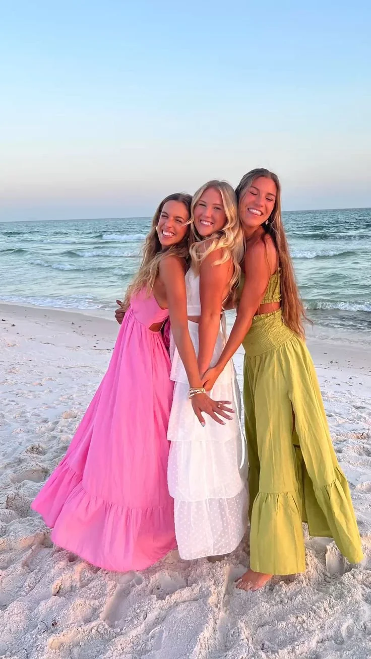 Dress Suggestion For Summer Trip Vacation Outfits Beach Party Dress Ideas  To Wear Beach Themed