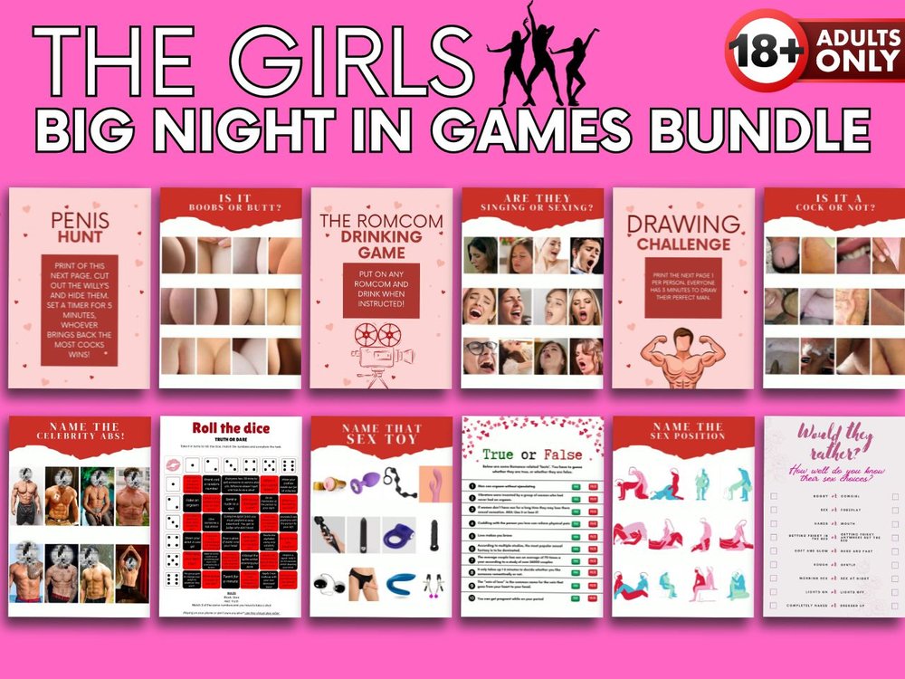 girls night in galentines day and bridal party games and activities.