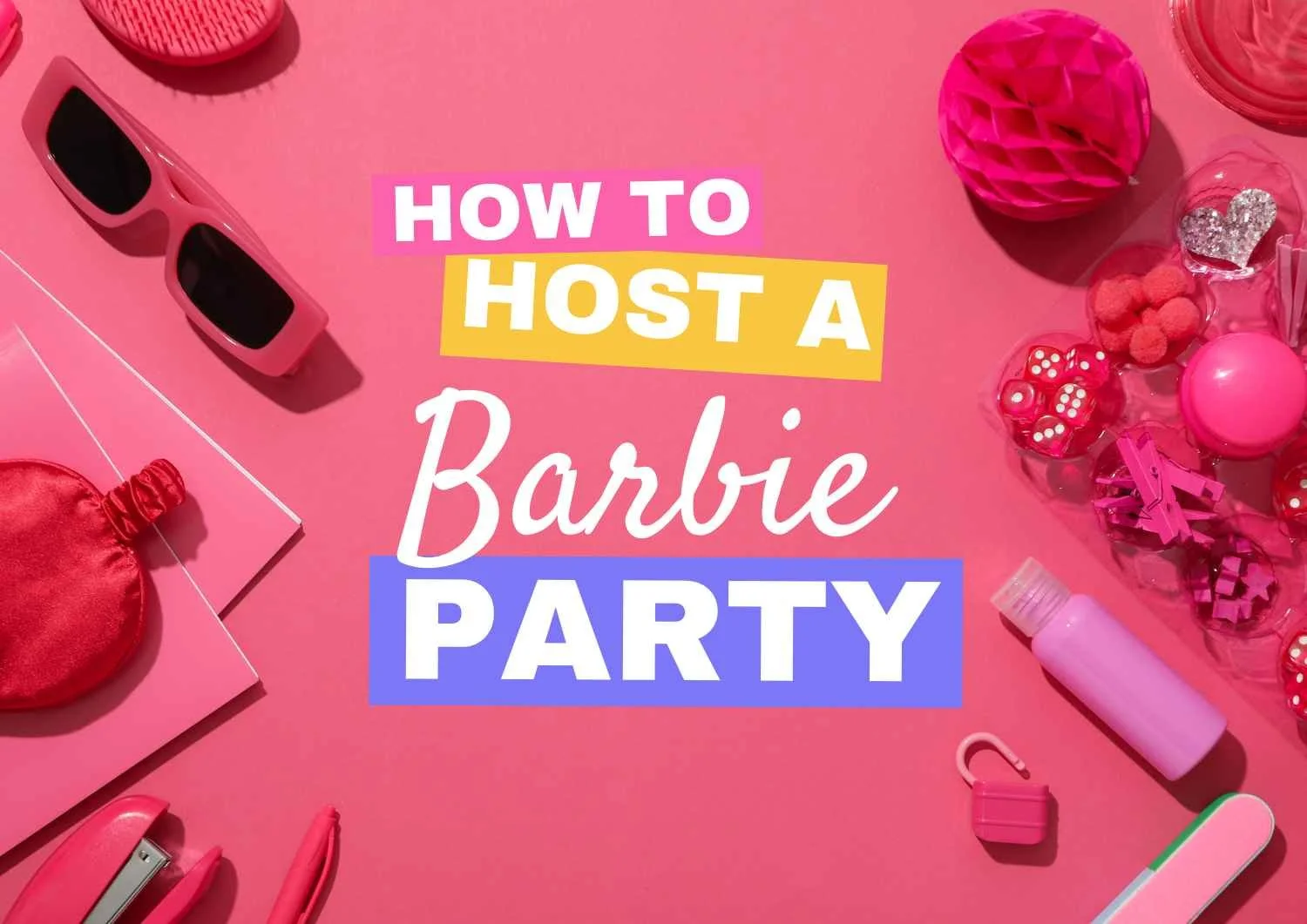 how to host a barbie themed party  thumbnail.