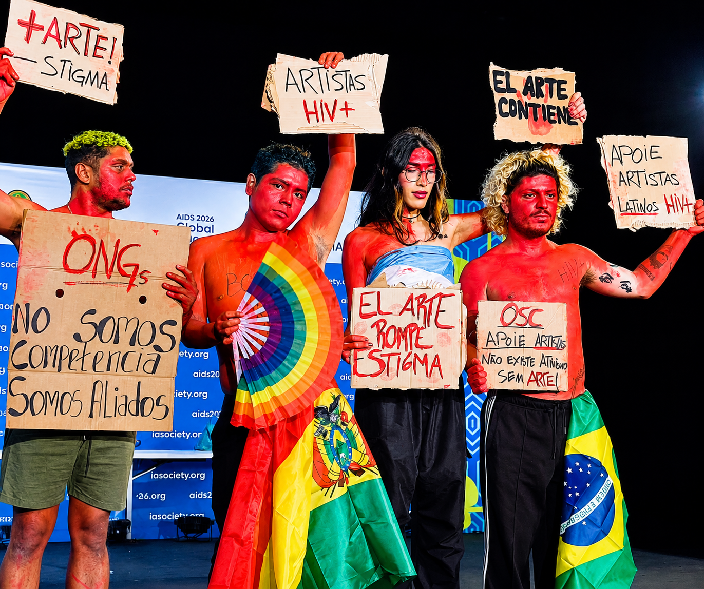 The Weight of Life - Art at AIDS Conference 2026