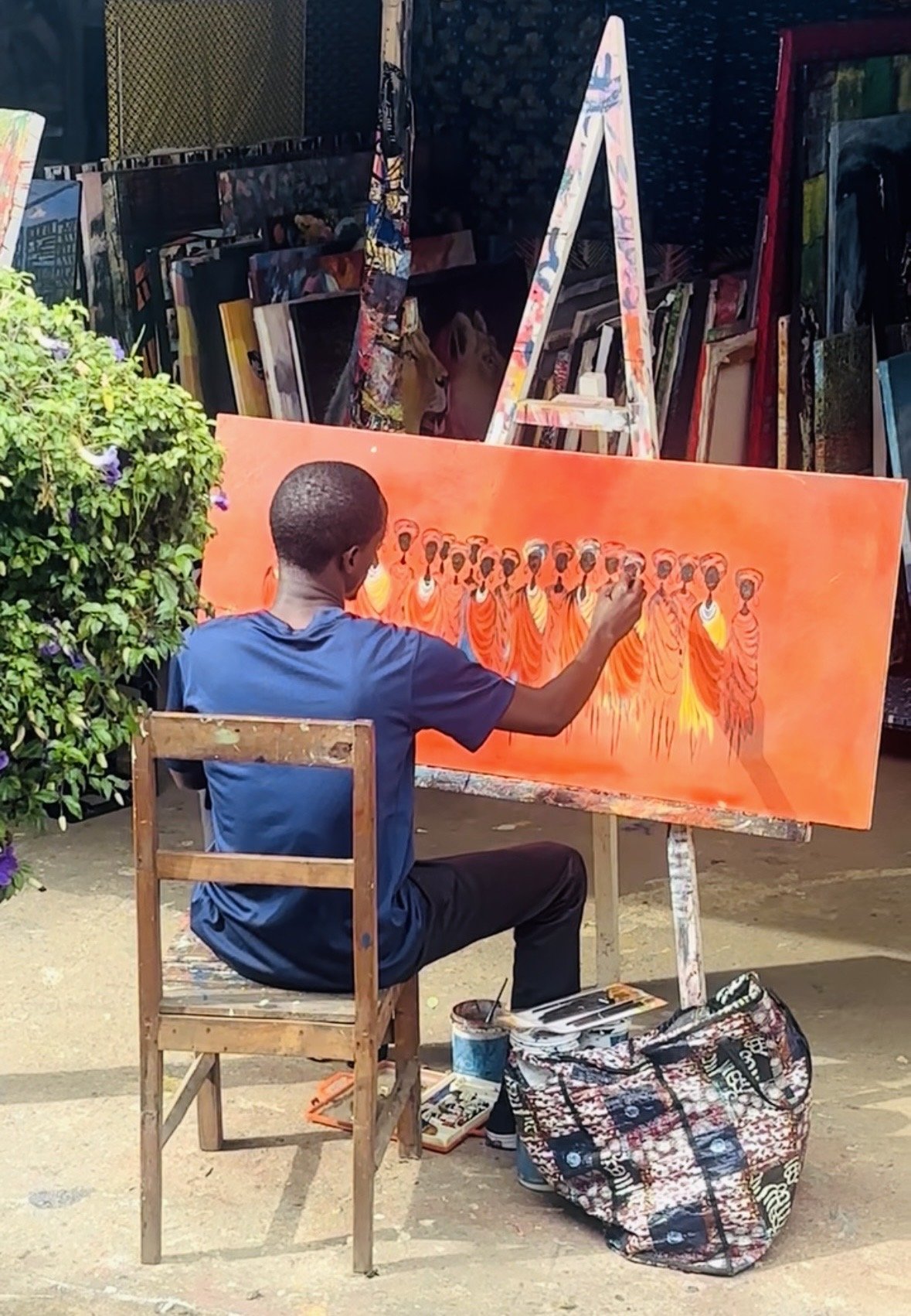 Art for community healing, Iwacu Gallery, Rwanda