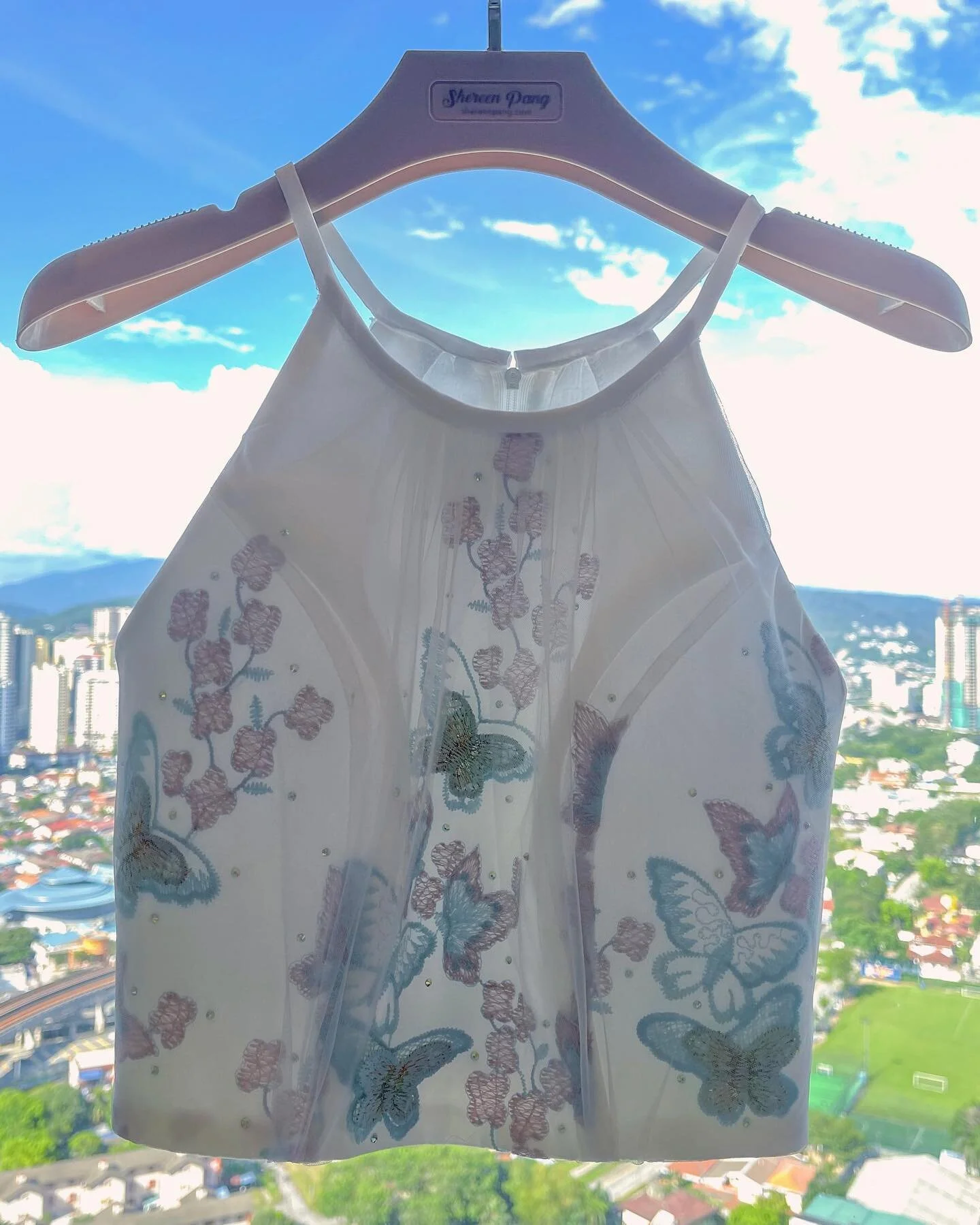 Soar up high with beauty and grace like a butterfly 🦋
.
Designed &amp; tailored by #ShereenPang
.
#shereenpang #fashion #fashiondesigner #fashiondesignermalaysia #custommade #custommademalaysia #custommadedress #lookbookmalaysia #fashionmalaysia #ba