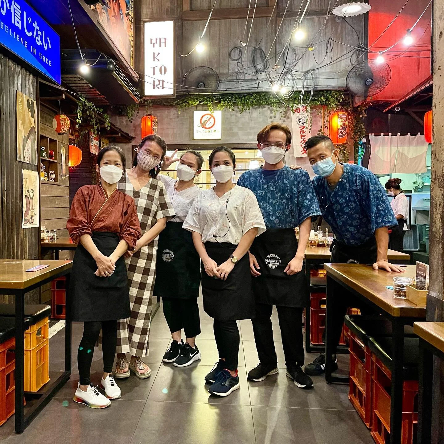 Thank you Mr Shozo @menya_shishido for your constant support 🥰 We love seeing our work in real life @ramenbarshishido