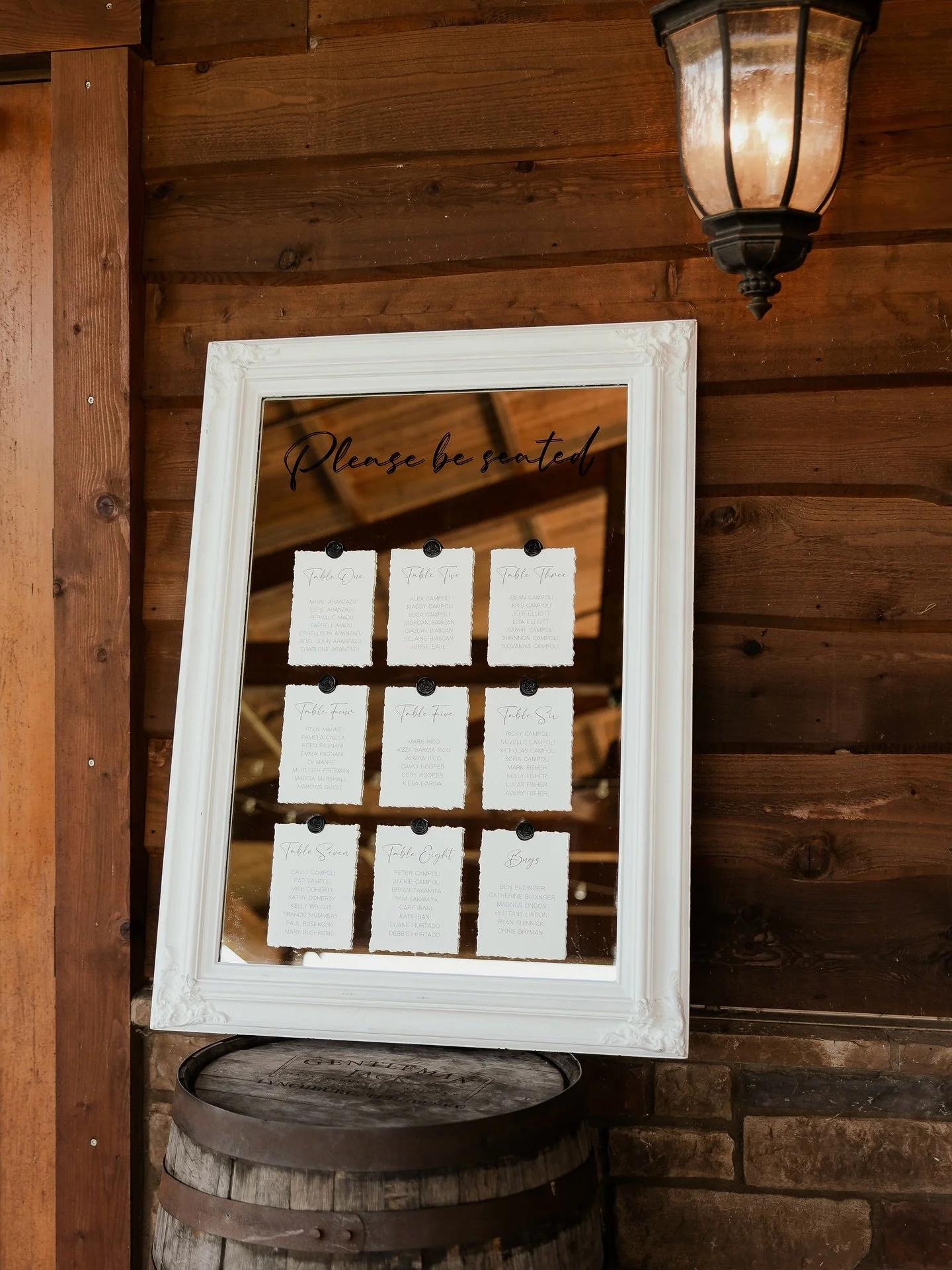 The Olivia mirror 🌼

Photo: @mikaelarosephotography
Planning: @weddingsandeventsbyraina
Venue: @sycamorefarmsevents