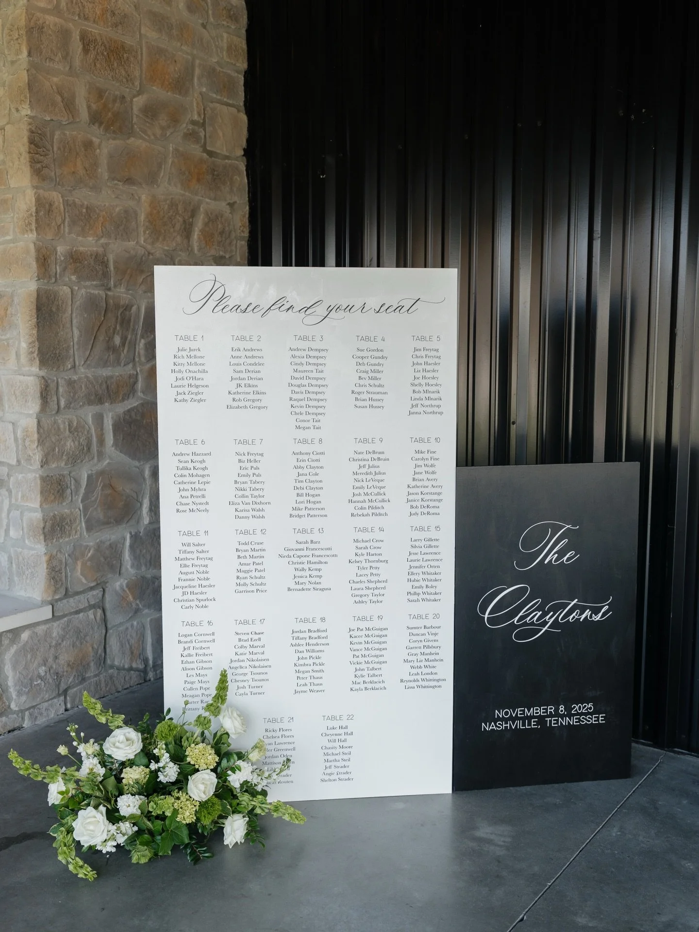 I love seeing photos from y&rsquo;all&rsquo;s day and I also love sharing them 😍 This signage set was so fun!

Venue: @diamondcreekfarm
Planning: @elevents.design
Signage: @luckyshadowshop 
Flowers: @ruffledwillow
Photo: @kassidymarieco