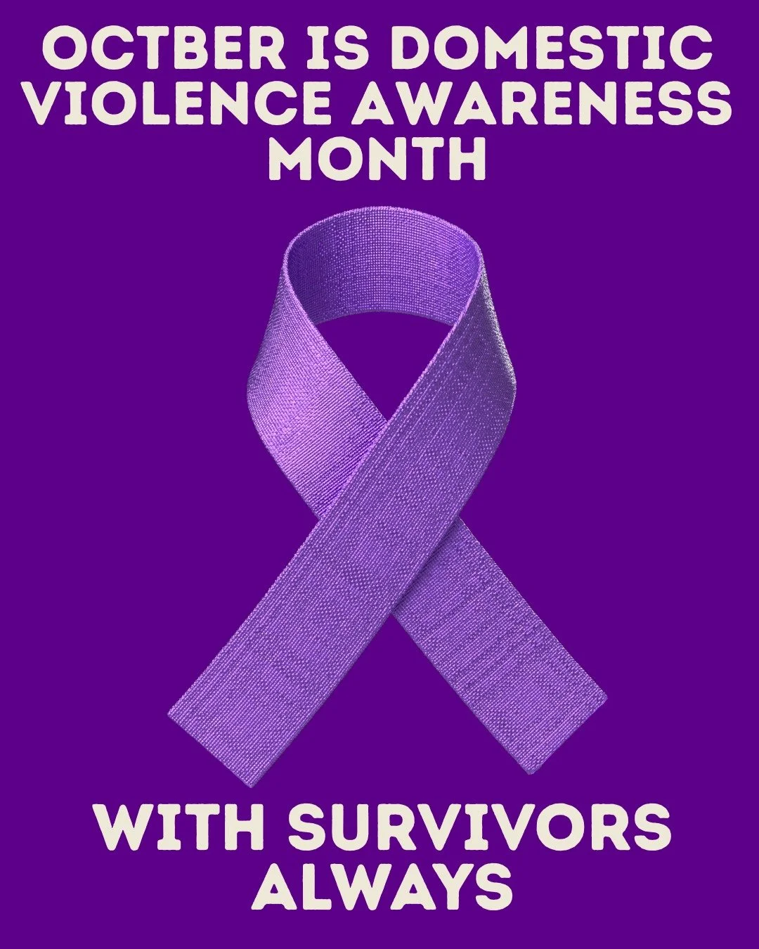 🟣 October is Domestic Violence Awareness Month (DVAM)

Every October, we come together to honor survivors, remember lives lost, and raise awareness about the impact of domestic violence. 💜

DVAM reminds us that domestic violence is not just a priva