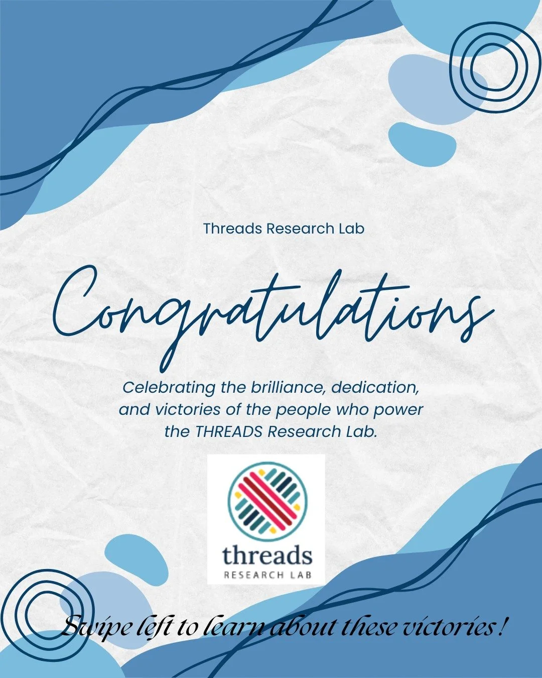 Big wins all around for the TRL squad! 🎉💙

✨ Celebrating Gloria for being awarded a Johns Hopkins CFAR AYA Microgrant! Her adolescent-centered project is moving into the next phase of review, with funding running 2/15/26&ndash;4/30/27&mdash;a huge 