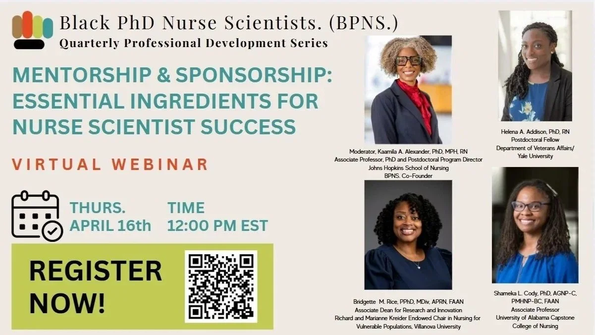 Mentorship & Sponsorship: Essential Ingredients For Nurse Scientist Success