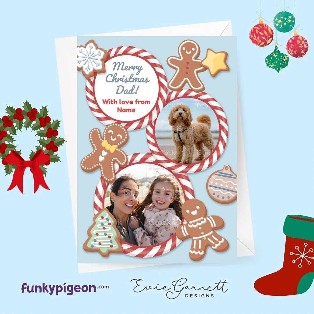 The perfect festive card for Dad this Christmas! Available at Funky Pigeon -
https://tinyurl.com/fpevieg 
#christmas #christmascard #christmascards #christmasgiftcard #christmas #christmascrafting #Merrychristmas #art #smallbusiness #thortful #ginger
