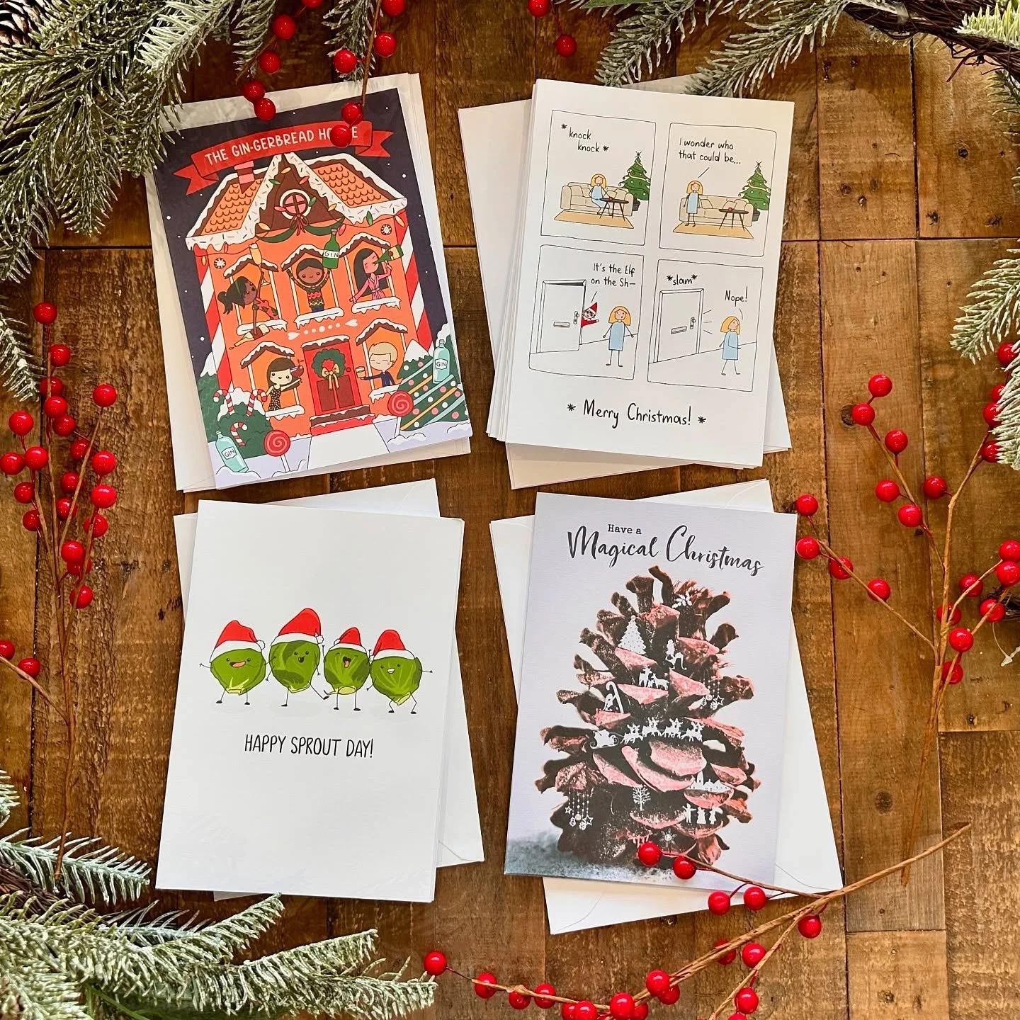 🎄 Christmas Card Sale! Grab a bargain!🎄

I&rsquo;m offering a special discount on some lovely designs from last year&rsquo;s collection. Normally &pound;2.50 each, now you can choose any 10 A5 cards for &pound;10 (mix and match) or just &pound;8 fo