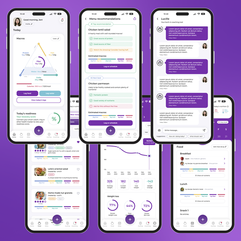 Rewrite Lifestyle App Design