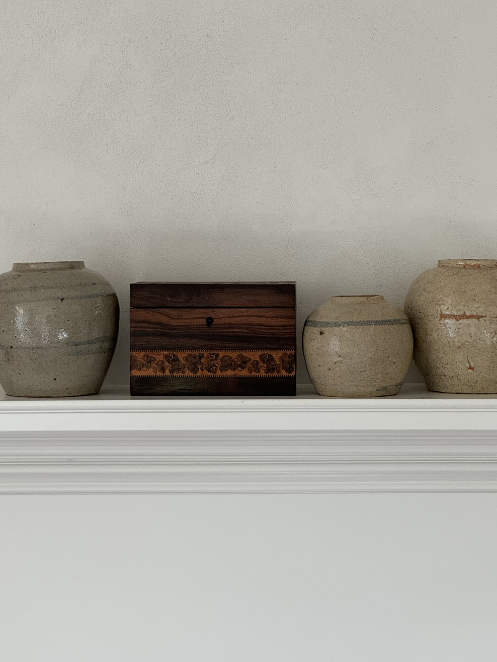 19th C. English Tea Caddy — Gray House Art & Antiques
