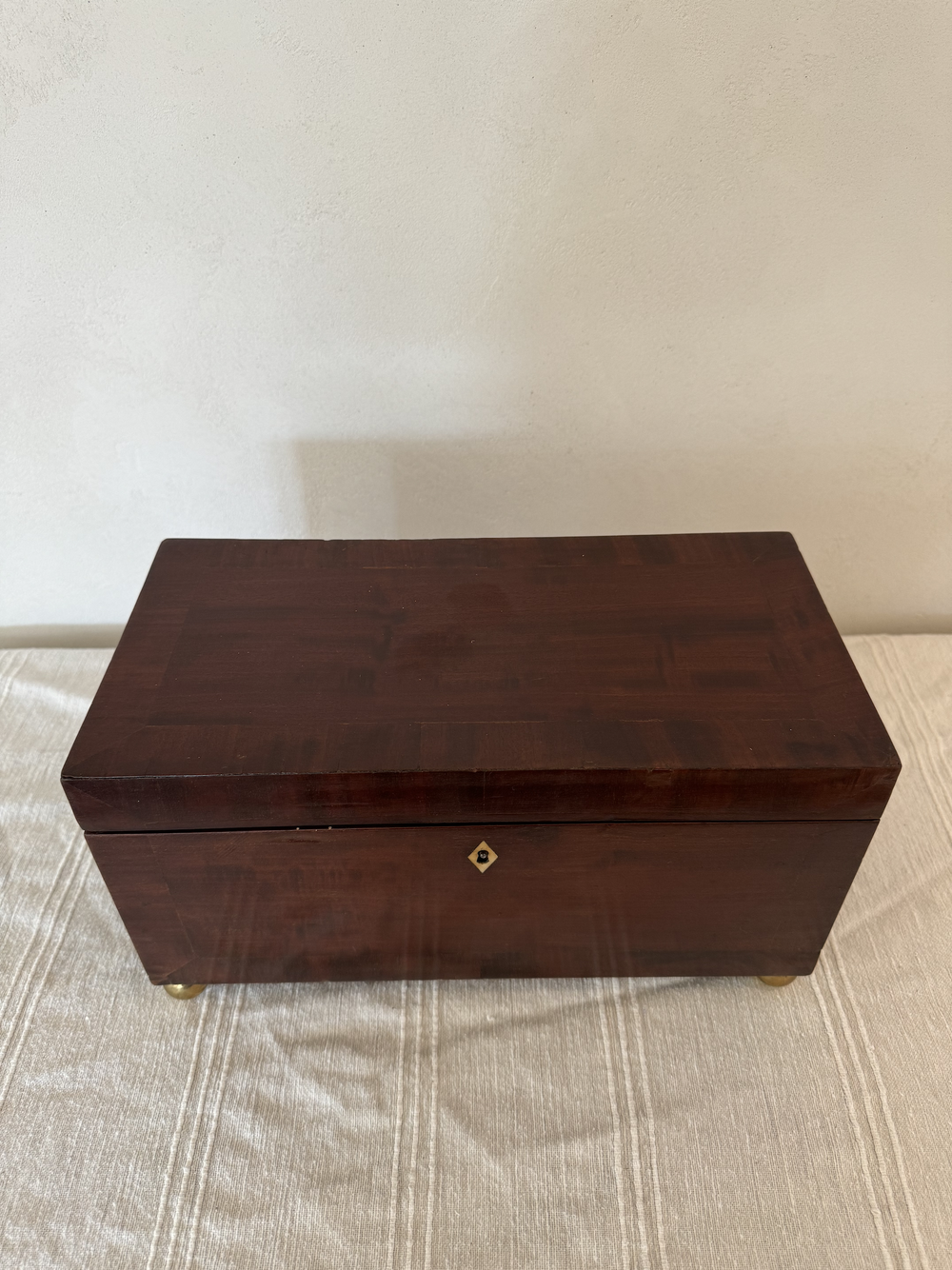 Early 19th C. English Tea Caddy — Gray House Art & Antiques