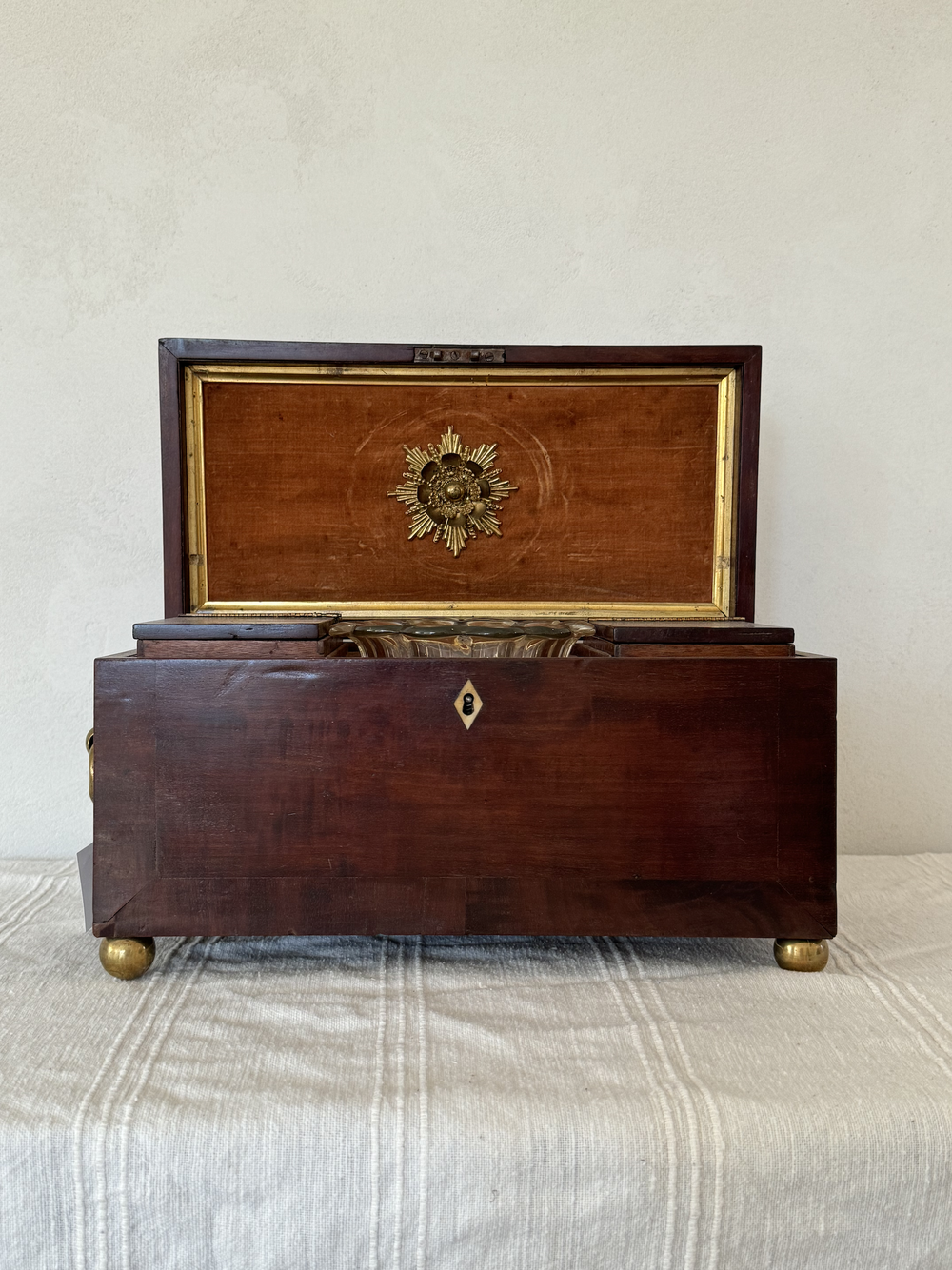 Early 19th C. English Tea Caddy — Gray House Art & Antiques