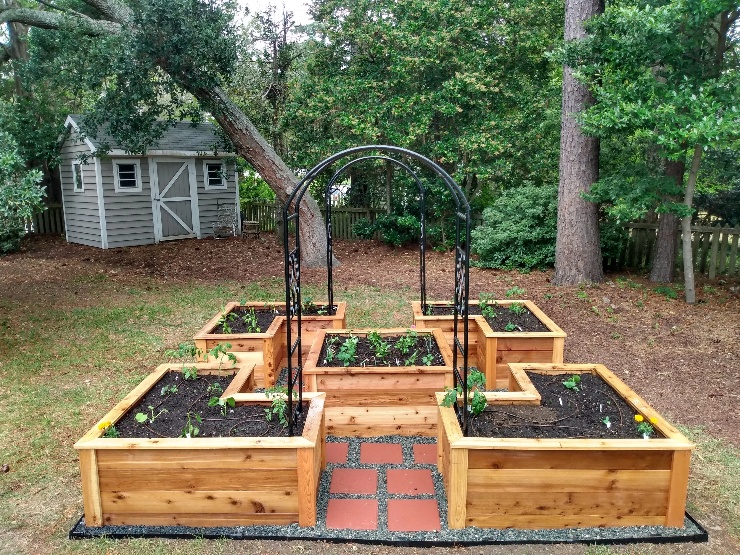 Cedar Potager Garden