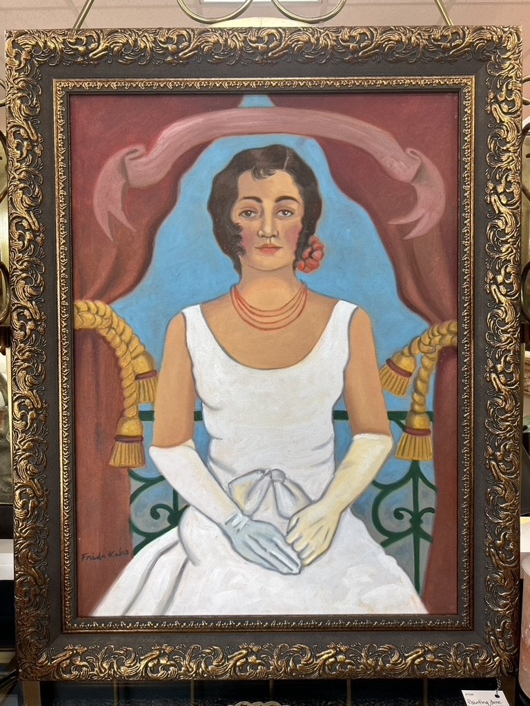 Painting in the Style of Frida Kahlo