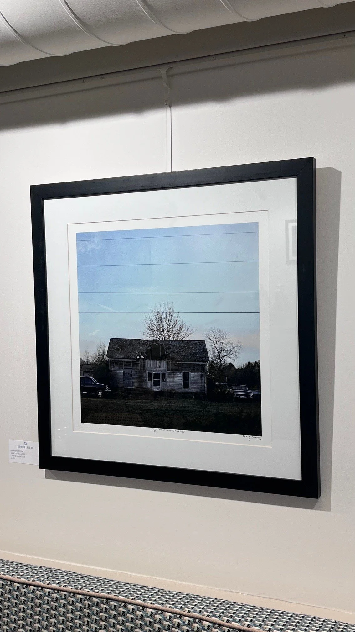 Doug's House, 2015 
Limited Edition 1/15 by Ashleigh Coleman $1200