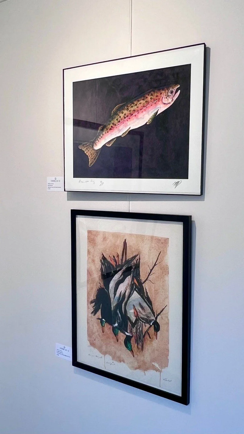 Rainbow Red by William Dunlap / Pigment Print with Hand Coloring $1200
Winged Migrants by William Dunlap/ Artists Proof, Archival Pigment Print $1800