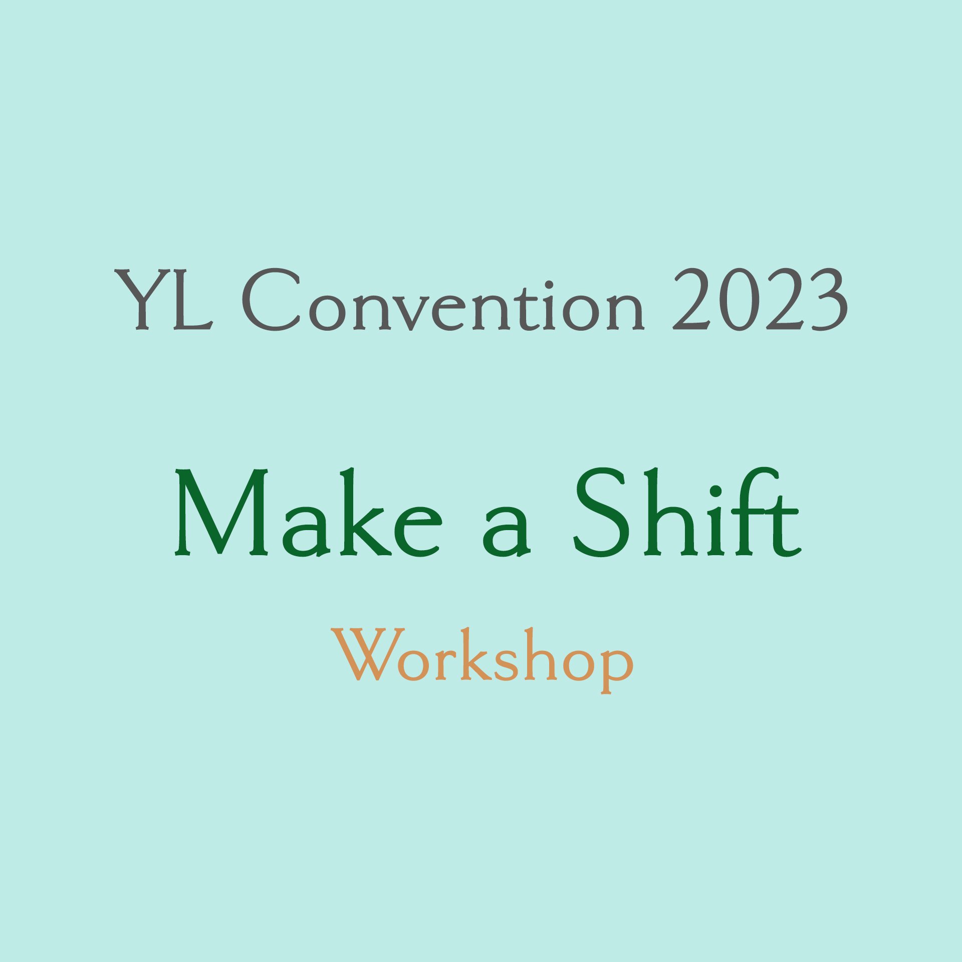 Make a Shift