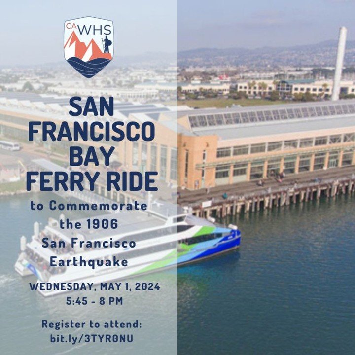 Join us aboard the waves on May 1st with the San Francisco Bay Area Water Emergency Transportation Authority (WETA)! 🌊

Embark on a fascinating roundtrip ferry ride from San Francisco to Richmond and dive deep into the workings of these vital vessel