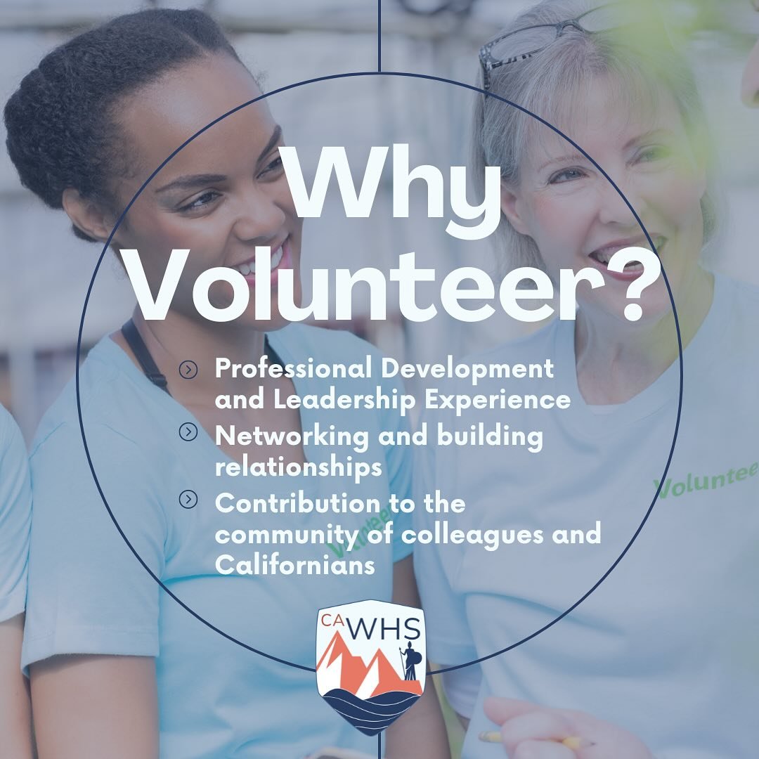 Whether serving on a CA-WHS committee as a co-chair or member, you&rsquo;ll gain leadership skills, organizational experience, and networking opportunities that will enhance your professional development, while allowing you to contribute to your coll